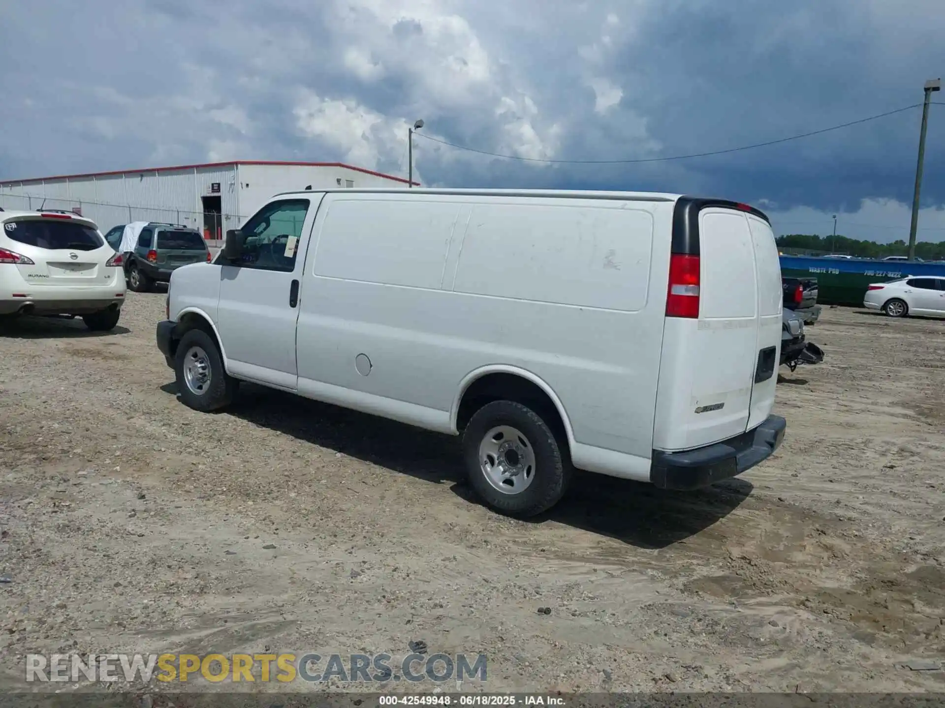 3 fotografías del automóvil dañado 1GCWGAFG9L1207050 CHEVROLET EXPRESS CARGO 2020