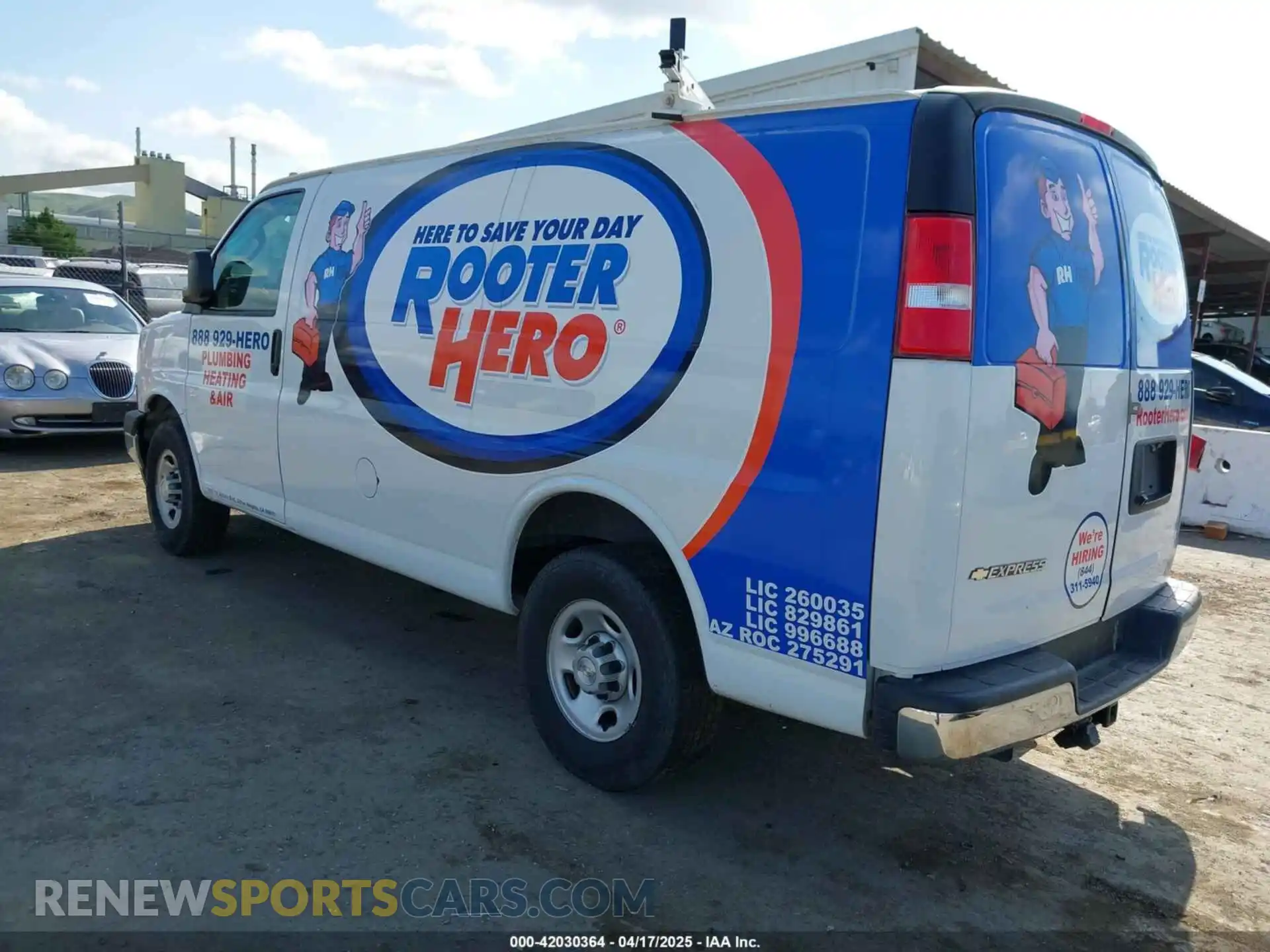 3 Photograph of a damaged car 1GCWGAFP3M1204940 CHEVROLET EXPRESS CARGO 2021