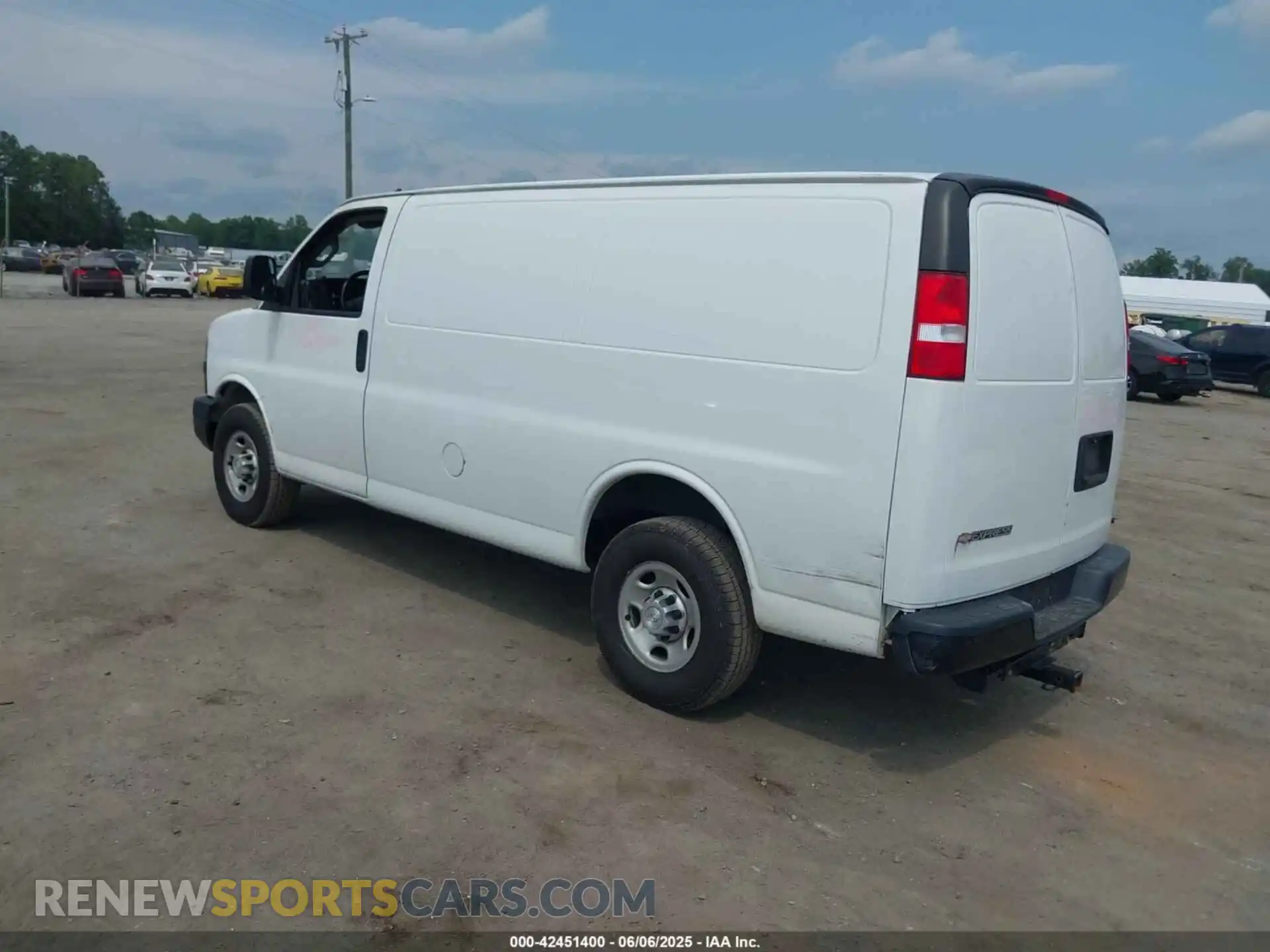 3 Photograph of a damaged car 1GCWGAFP6M1206374 CHEVROLET EXPRESS CARGO 2021