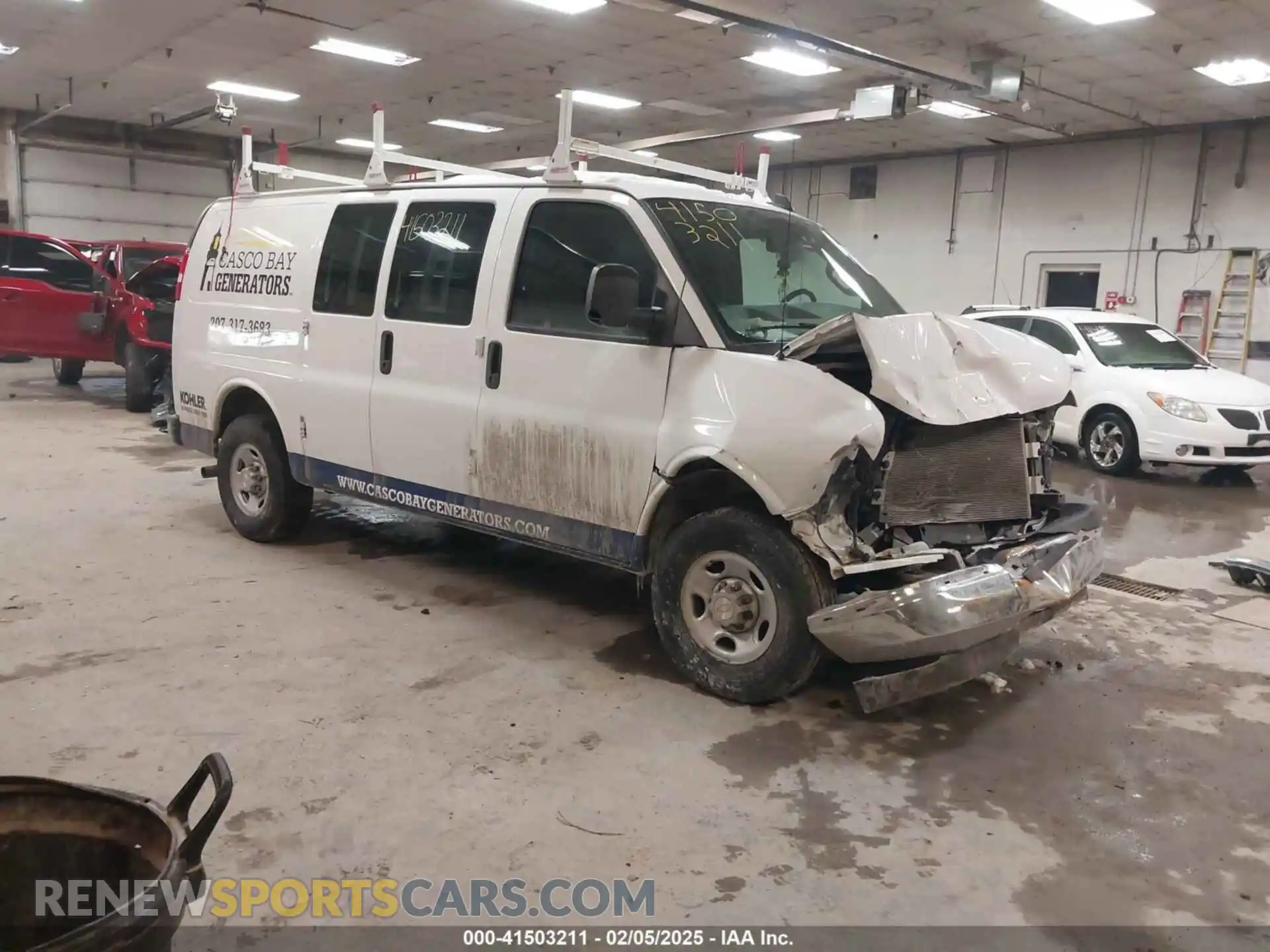 1 Фотография поврежденного автомобиля 1GCWGAFP9M1303035 CHEVROLET EXPRESS CARGO 2021