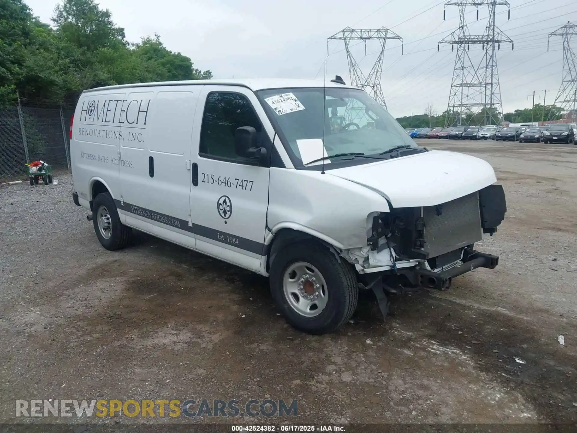 1 fotografías del automóvil dañado 1GCWGAFP3N1199384 CHEVROLET EXPRESS CARGO 2022