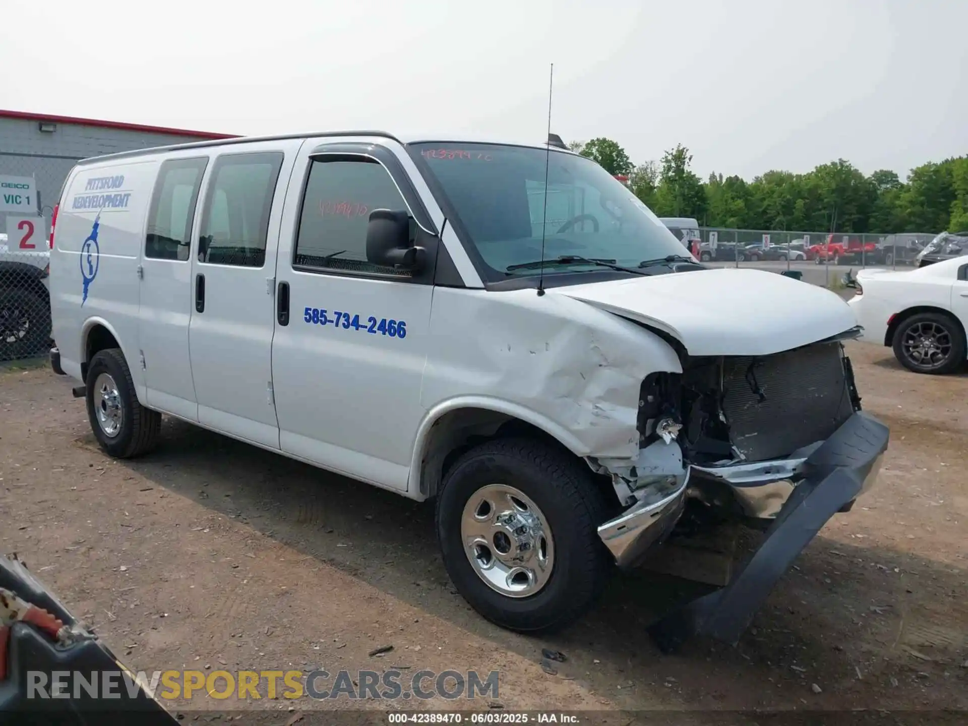 1 fotografías del automóvil dañado 1GCWGAFP4N1155524 CHEVROLET EXPRESS CARGO 2022