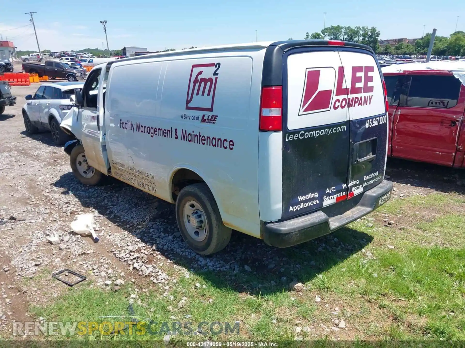 3 Photograph of a damaged car 1GCWGAFP1P1102511 CHEVROLET EXPRESS CARGO 2023