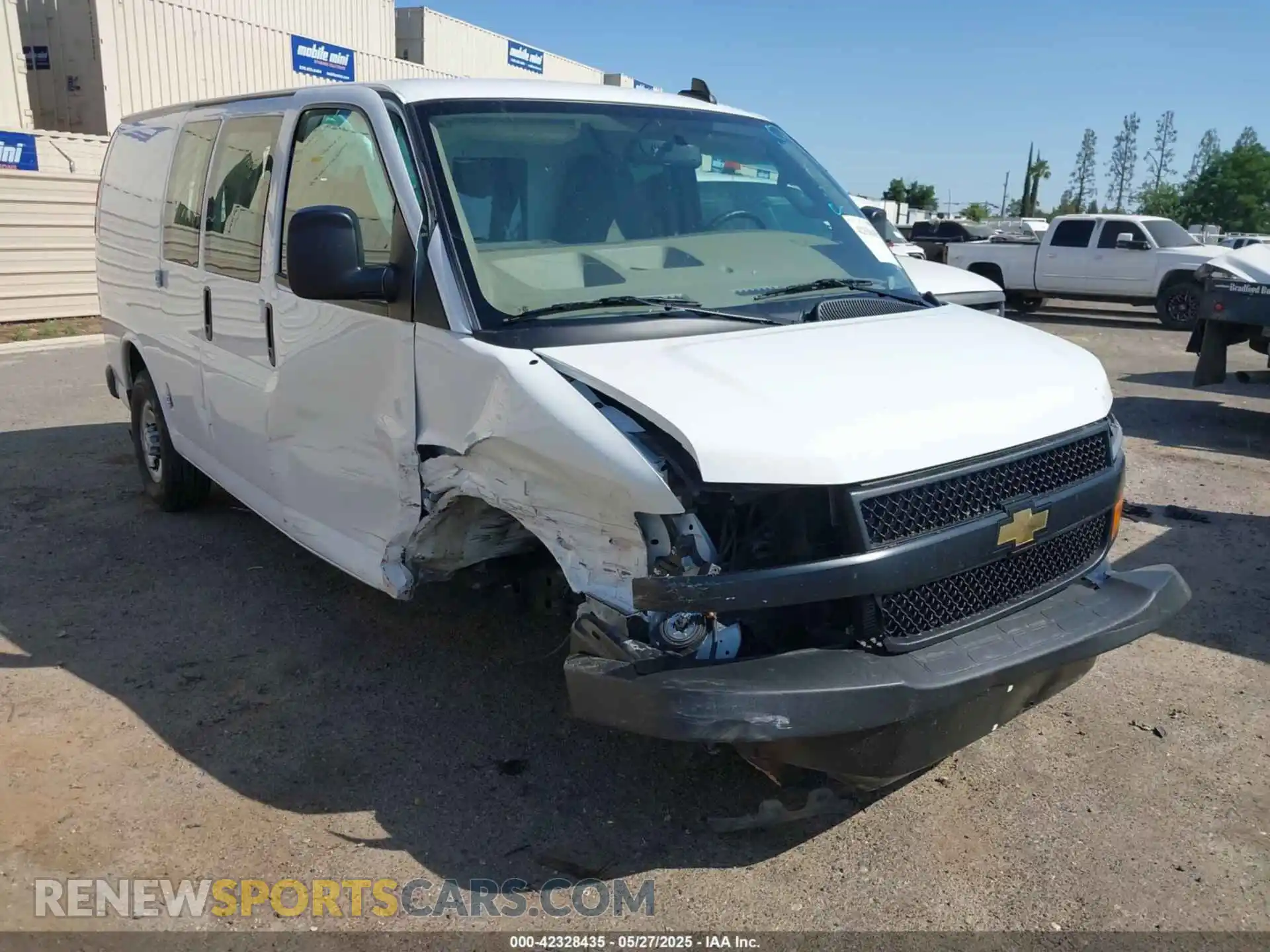 1 Photograph of a damaged car 1GCWGAFP2P1109998 CHEVROLET EXPRESS CARGO 2023