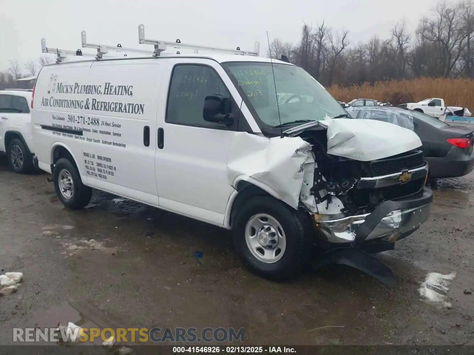 1 fotografías del automóvil dañado 1GCWGAFP4P1249681 CHEVROLET EXPRESS CARGO 2023