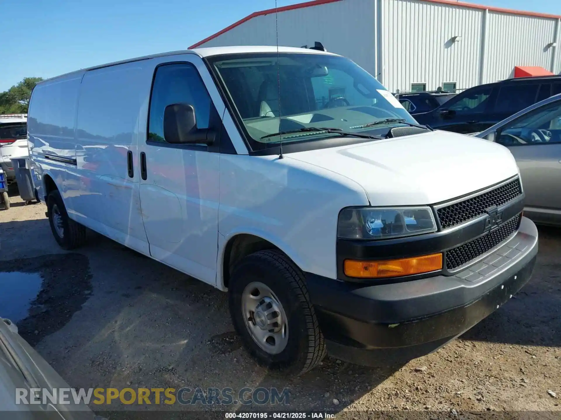 1 Photograph of a damaged car 1GCWGBFP1P1111067 CHEVROLET EXPRESS CARGO 2023
