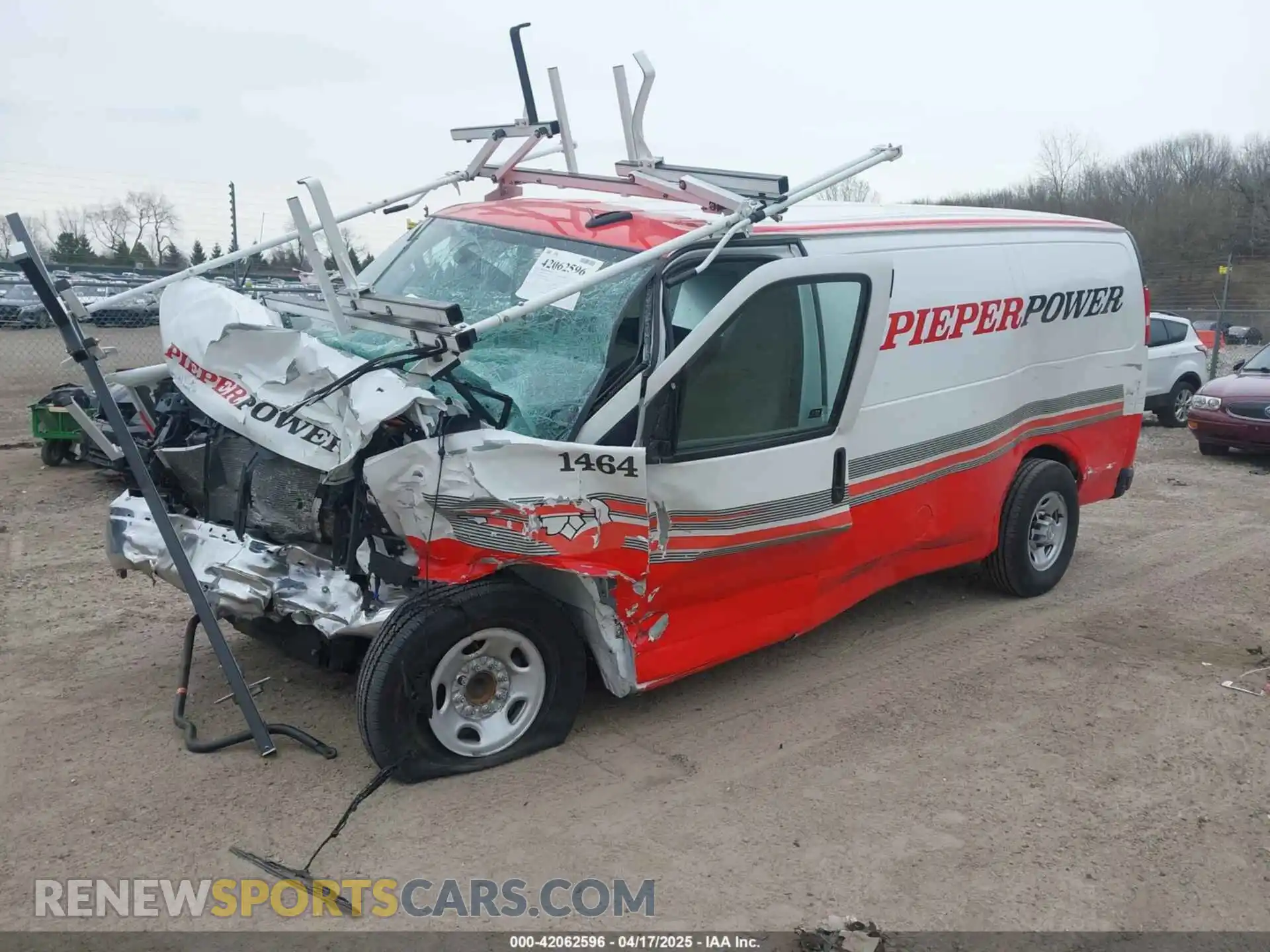 2 Фотография поврежденного автомобиля 1GCWGAF79R1177119 CHEVROLET EXPRESS CARGO 2024