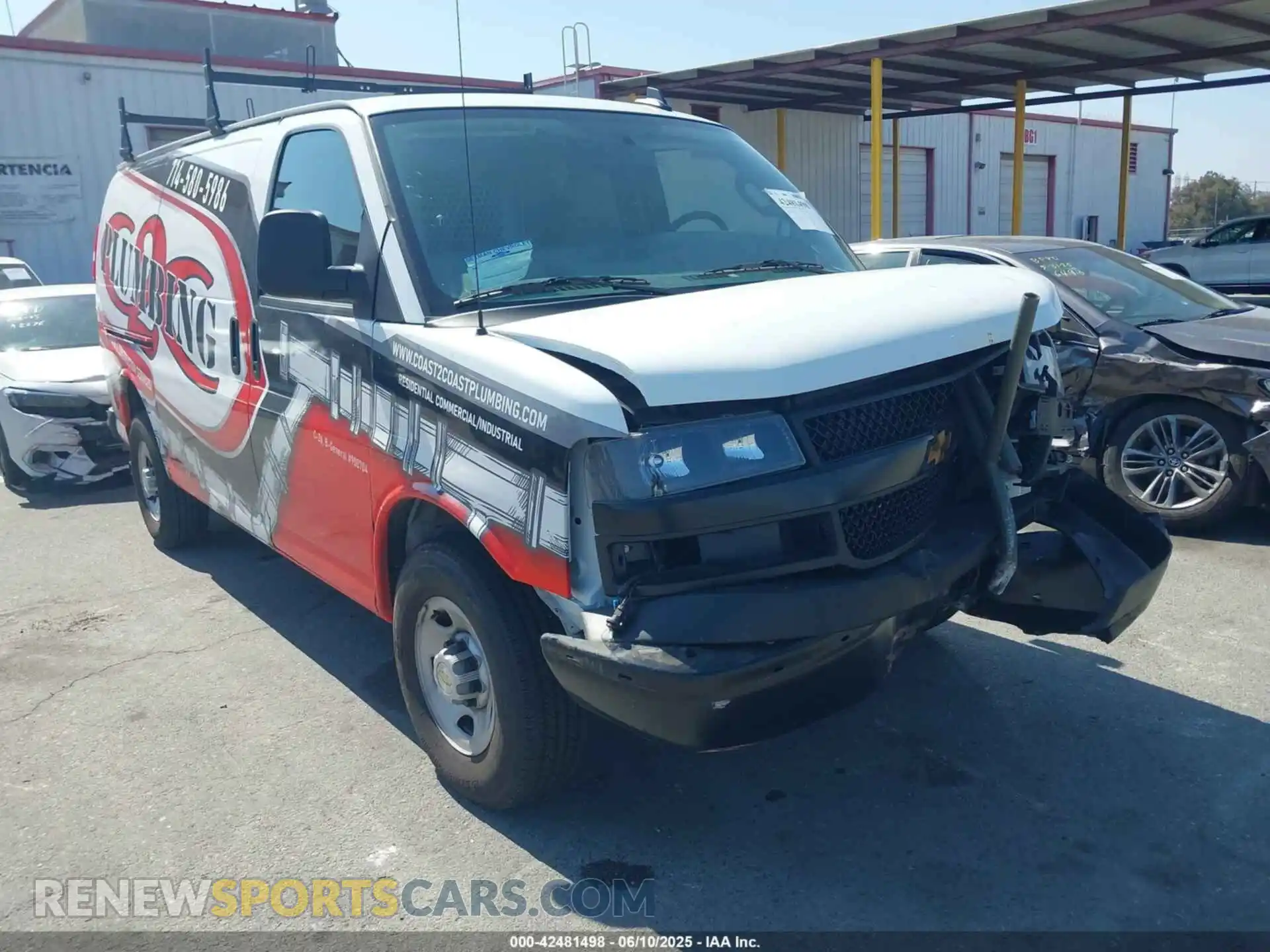 1 fotografías del automóvil dañado 1GCWGAFP0R1289176 CHEVROLET EXPRESS CARGO 2024