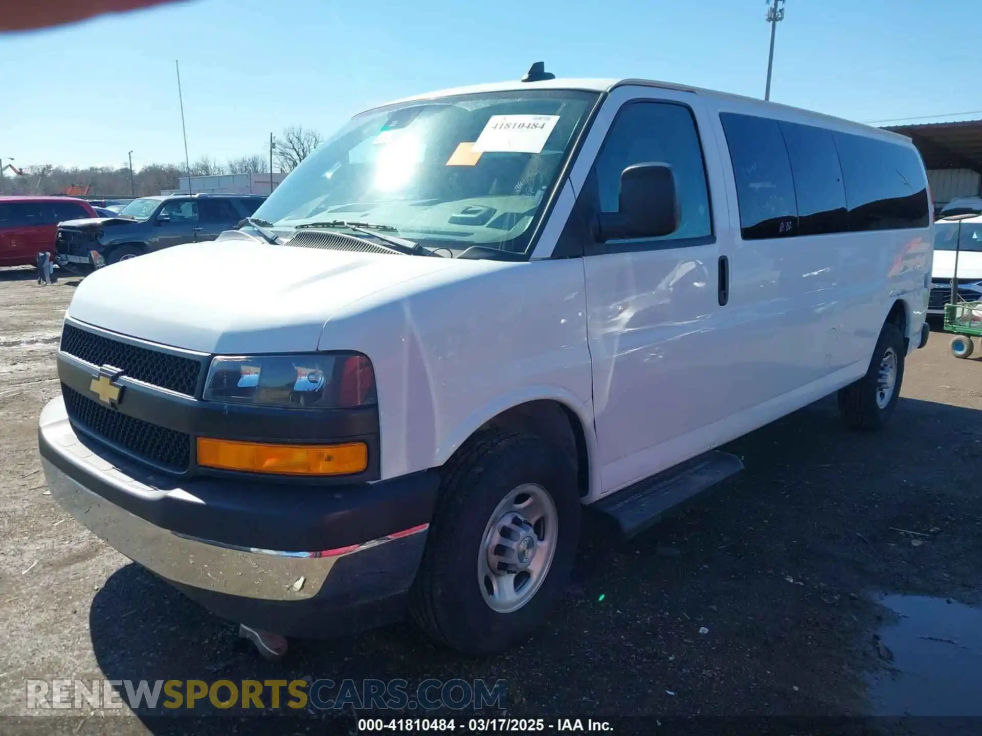 2 Photograph of a damaged car 1GAZGPFP3P1175047 CHEVROLET EXPRESS PASSENGER 2023