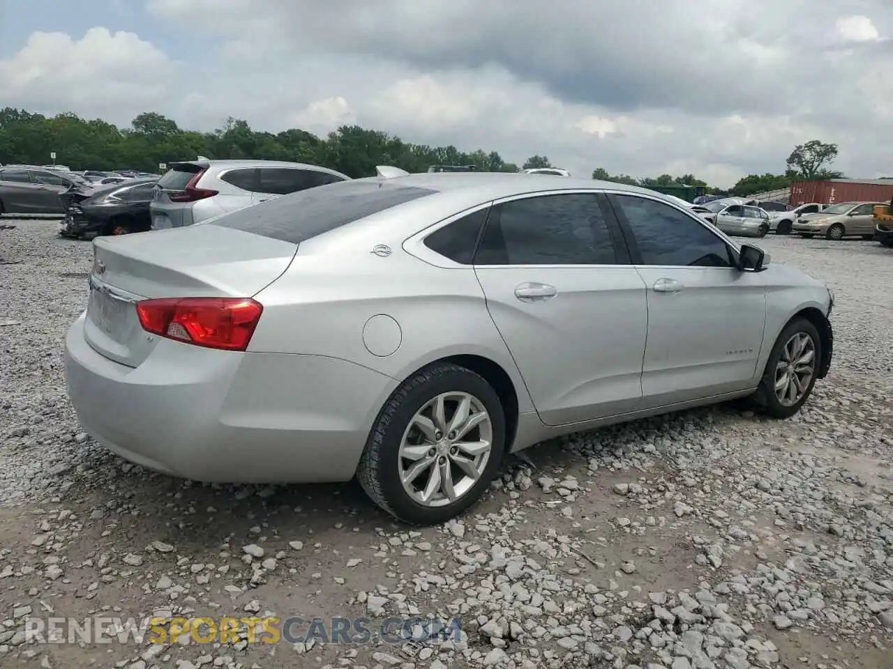 3 fotografías del automóvil dañado 1G11Z5S3XKU109049 CHEVROLET IMPALA 2019