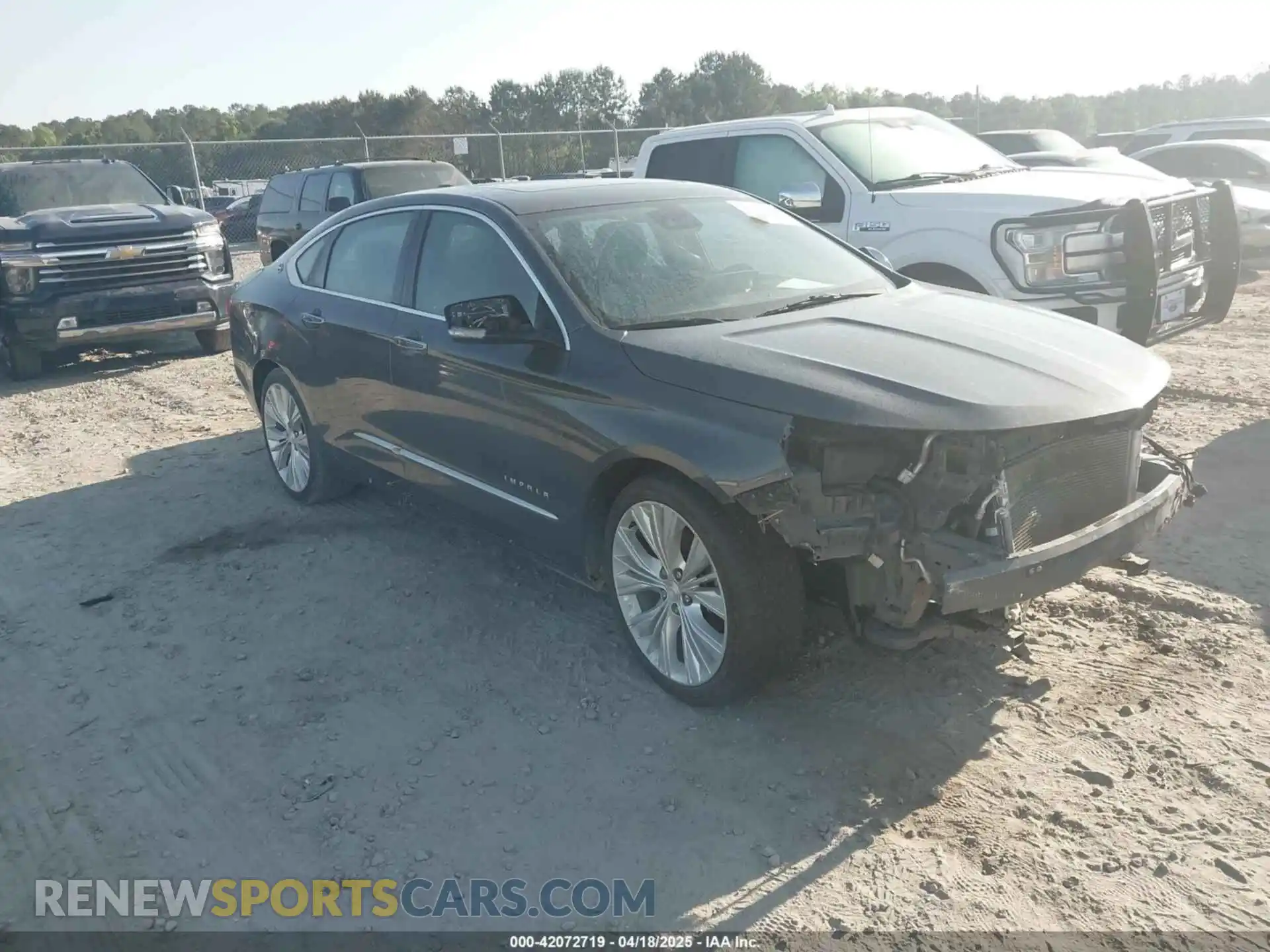 1 Photograph of a damaged car 2G1105S31K9158986 CHEVROLET IMPALA 2019