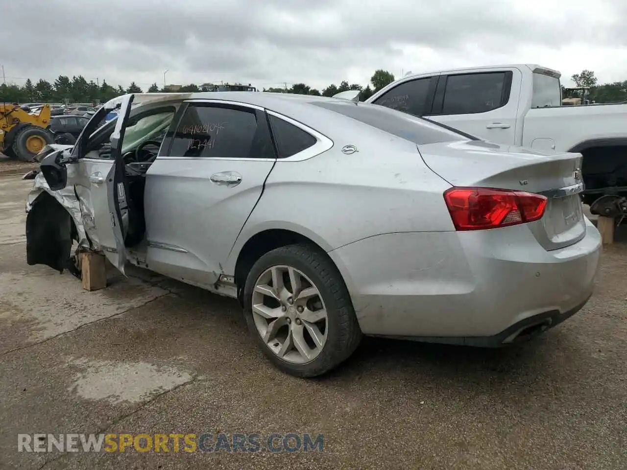 2 Photograph of a damaged car 2G1105S35K9144931 CHEVROLET IMPALA 2019