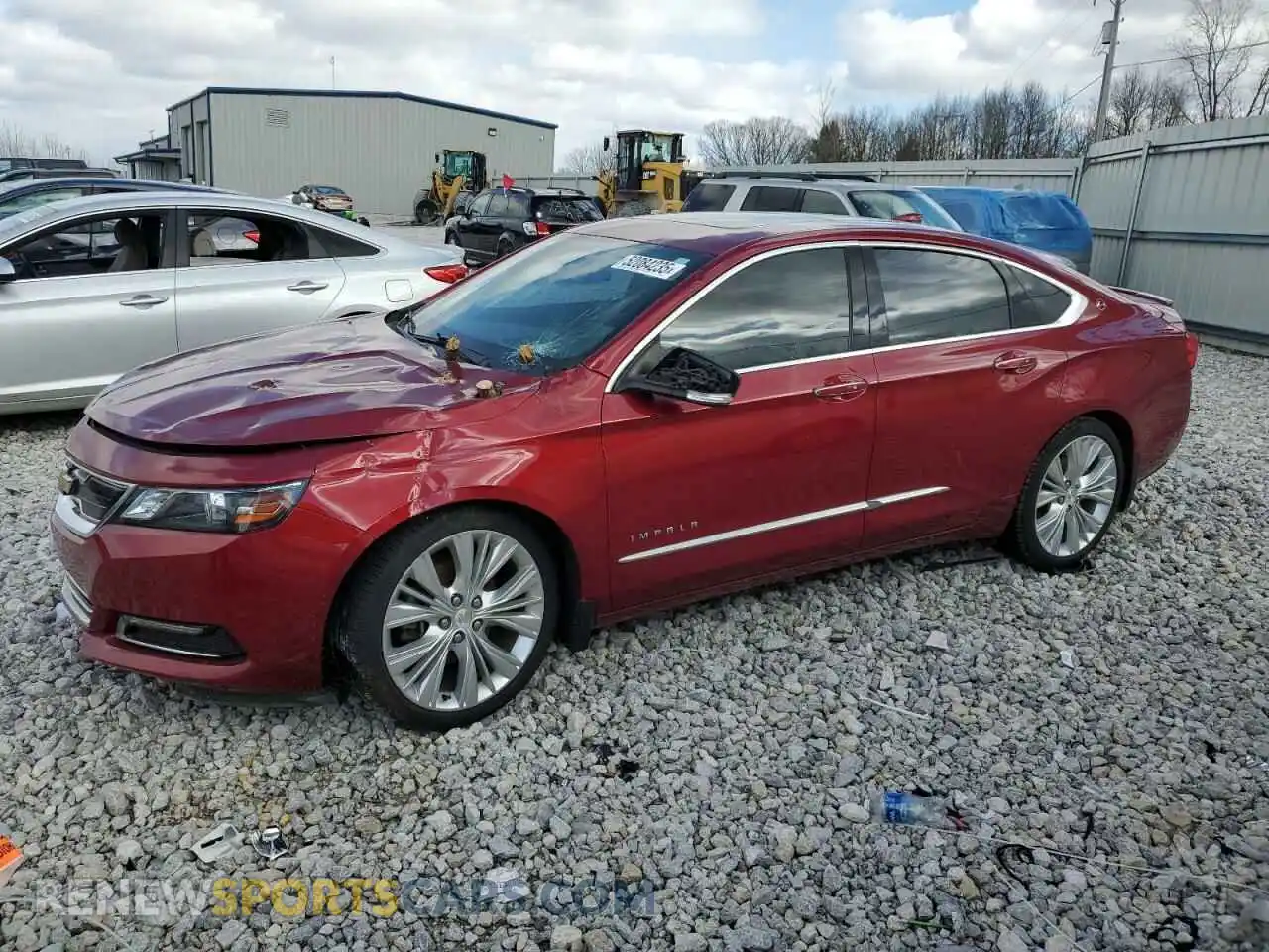 1 Photograph of a damaged car 2G1105S36K9101005 CHEVROLET IMPALA 2019