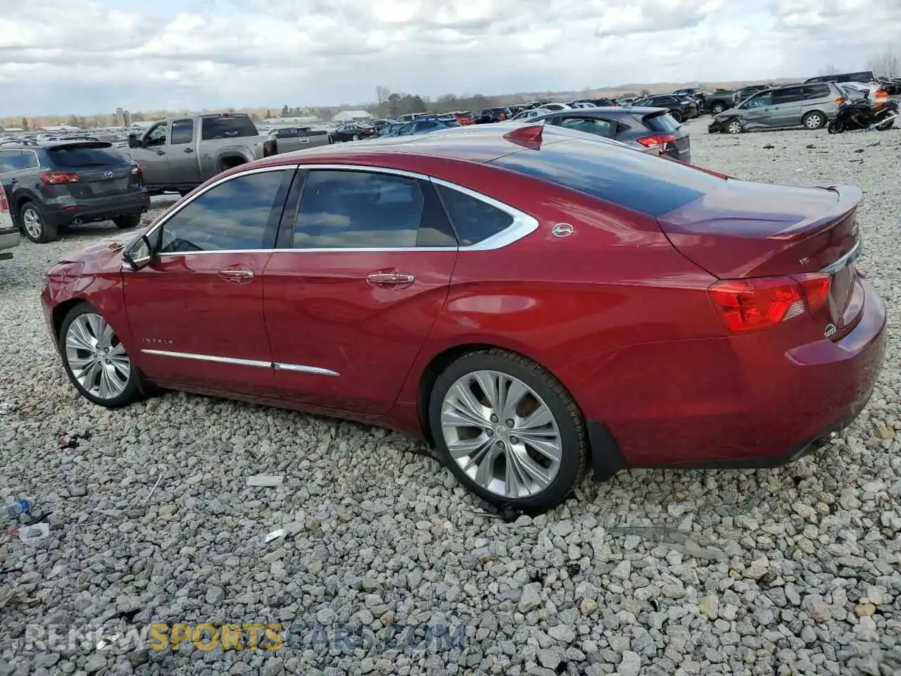 2 Photograph of a damaged car 2G1105S36K9101005 CHEVROLET IMPALA 2019
