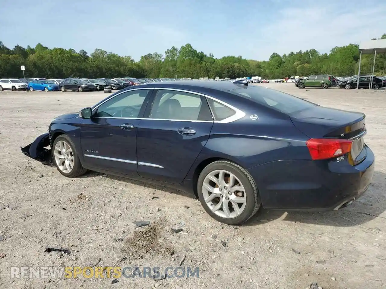 2 Photograph of a damaged car 2G1105S37K9121764 CHEVROLET IMPALA 2019