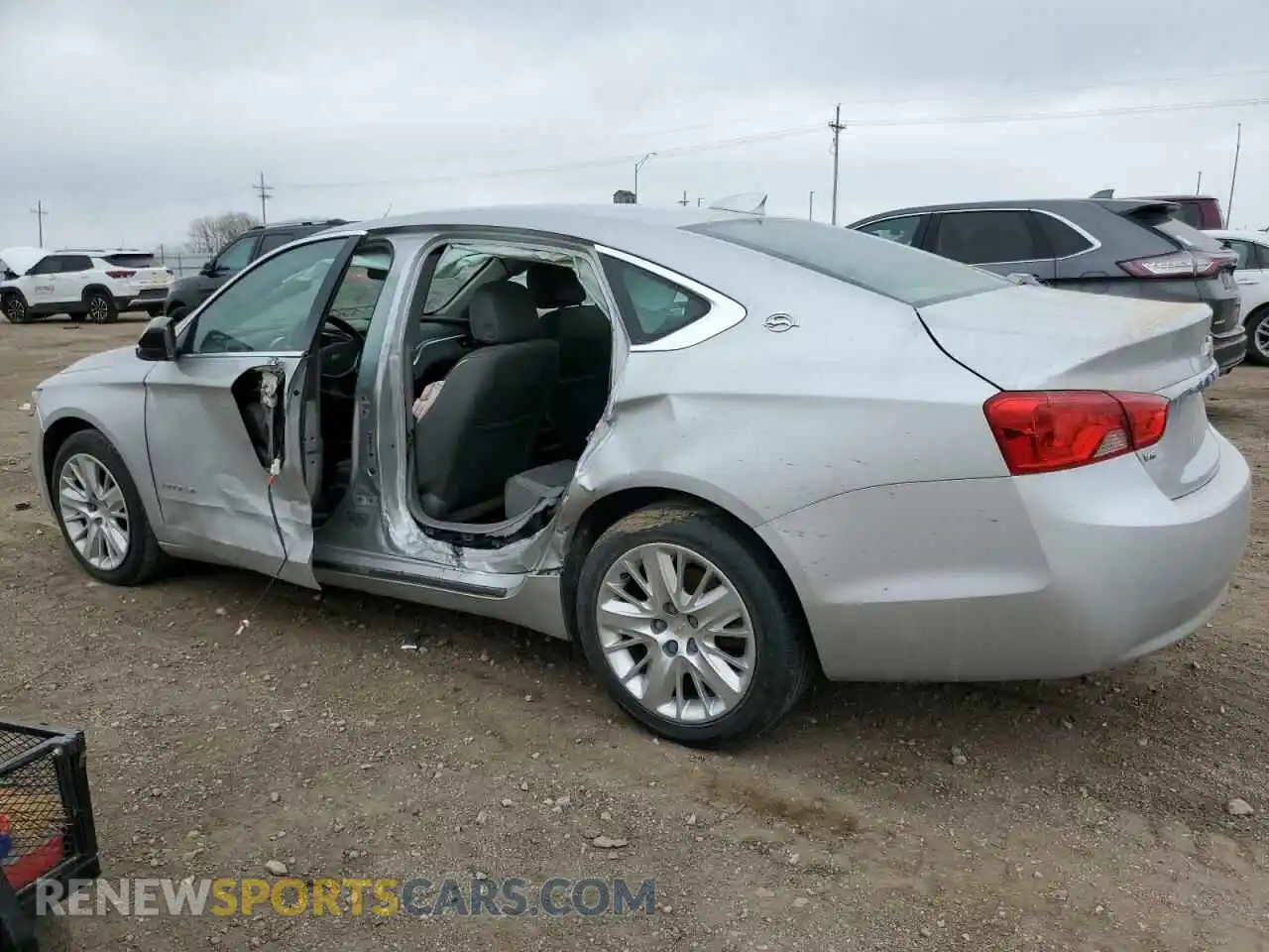 2 Photograph of a damaged car 2G11X5S33K9108635 CHEVROLET IMPALA 2019