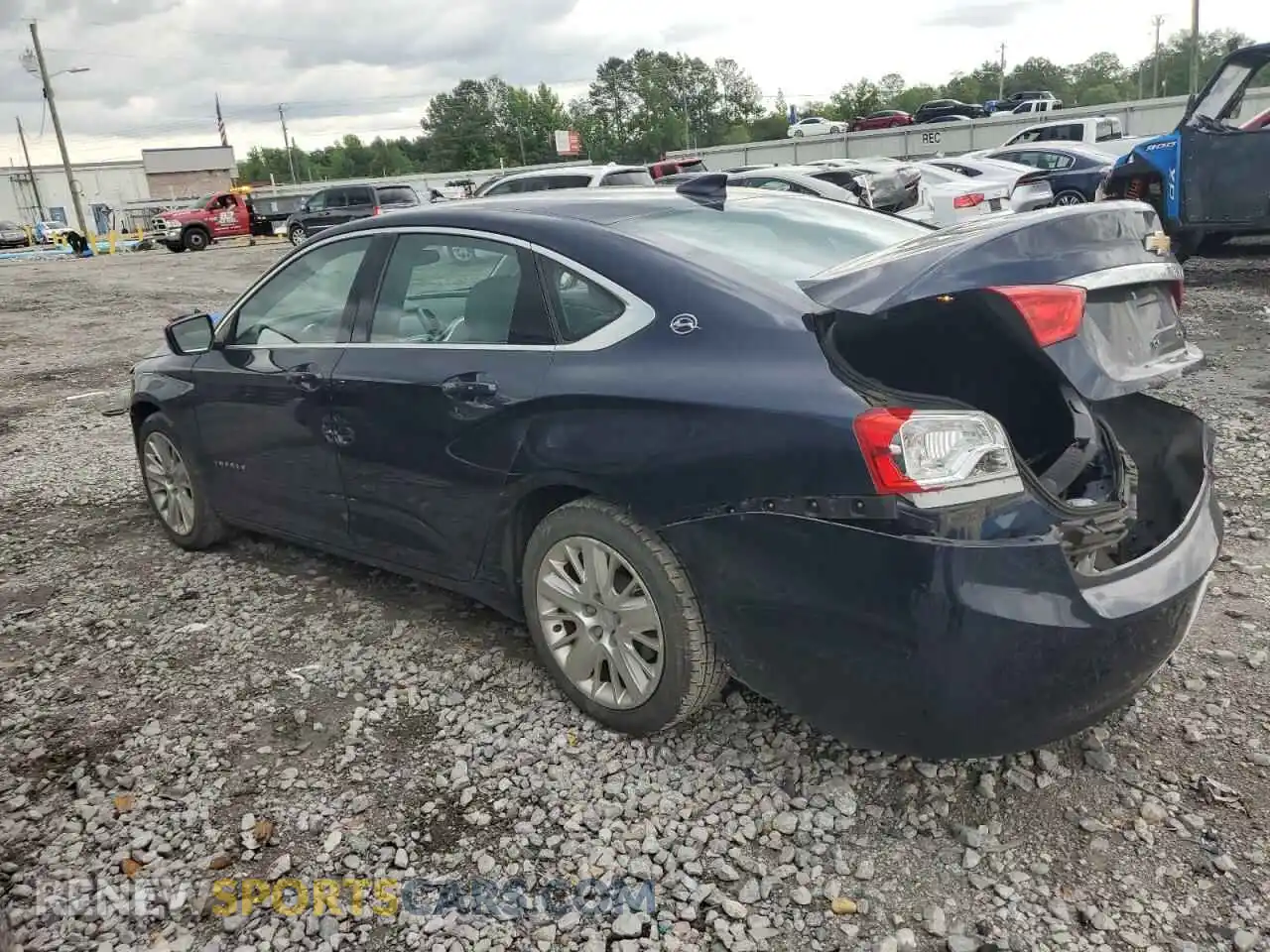 2 Photograph of a damaged car 2G11X5SA7K9115702 CHEVROLET IMPALA 2019