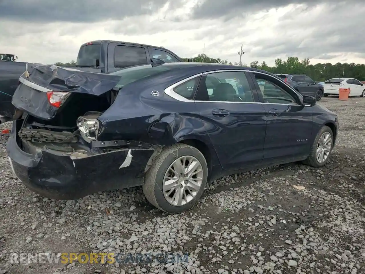 3 Photograph of a damaged car 2G11X5SA7K9115702 CHEVROLET IMPALA 2019