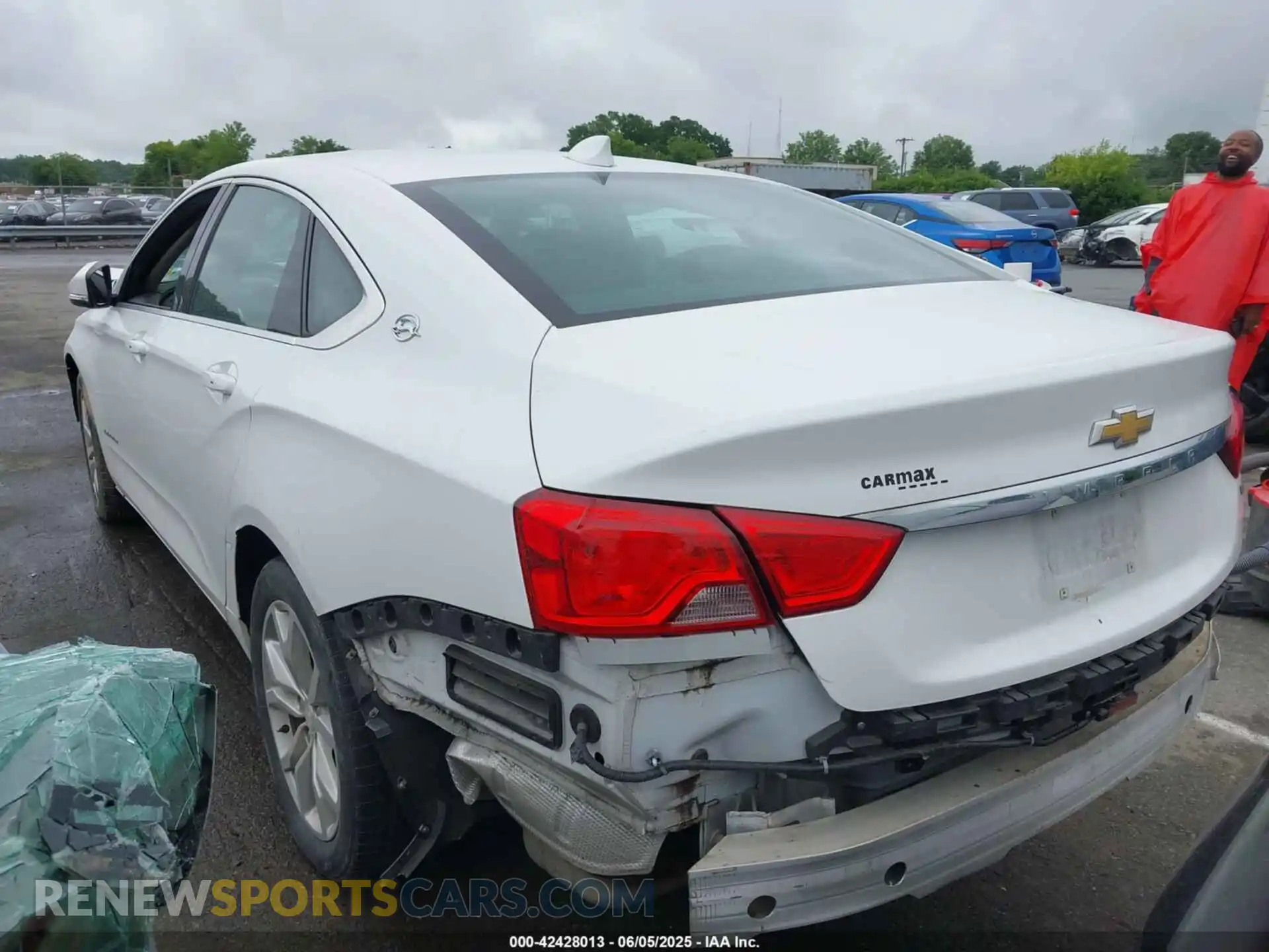 3 fotografías del automóvil dañado 2G11Z5SA1K9145112 CHEVROLET IMPALA 2019