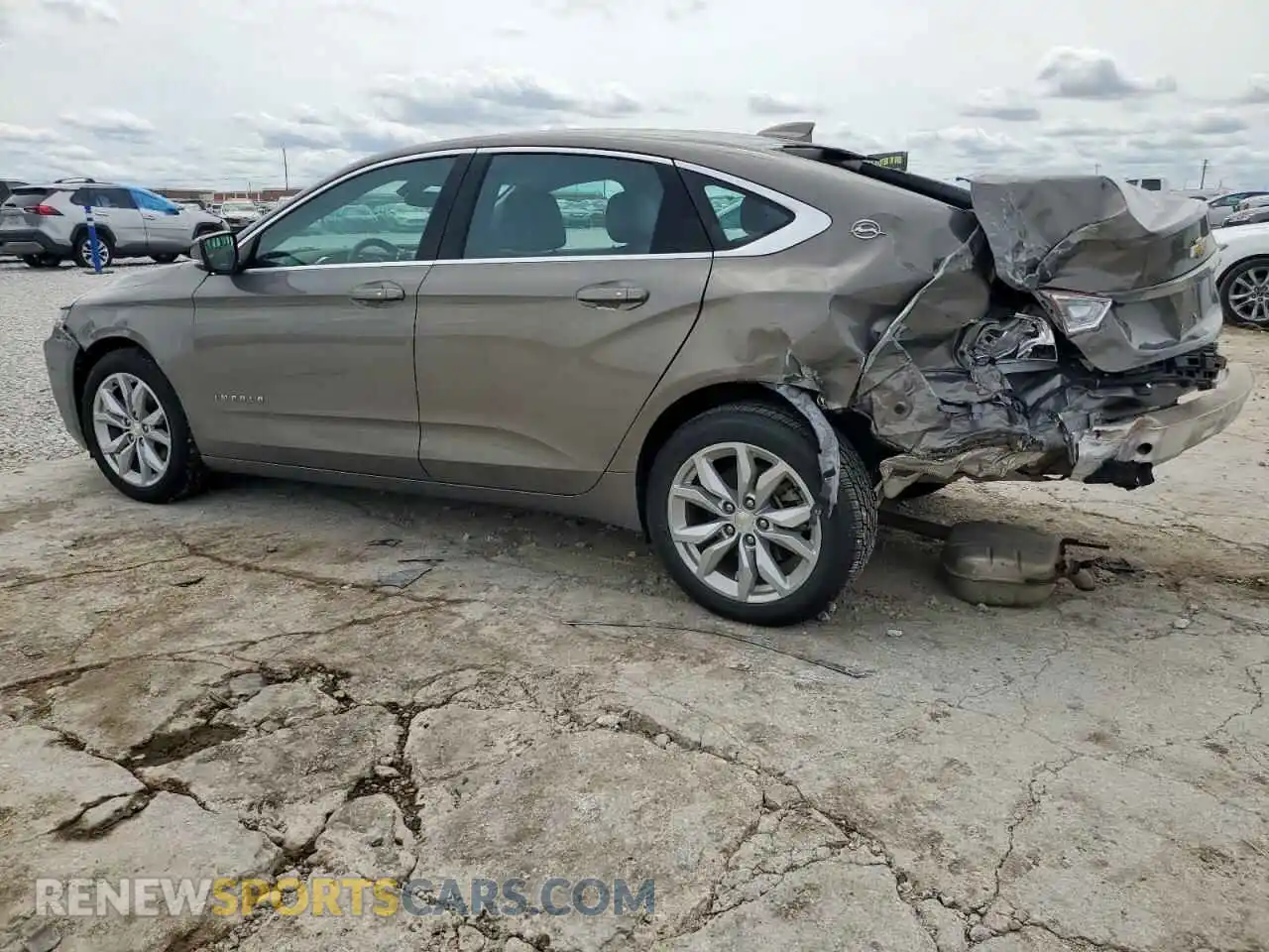 2 fotografías del automóvil dañado 2G11Z5SA6K9143386 CHEVROLET IMPALA 2019