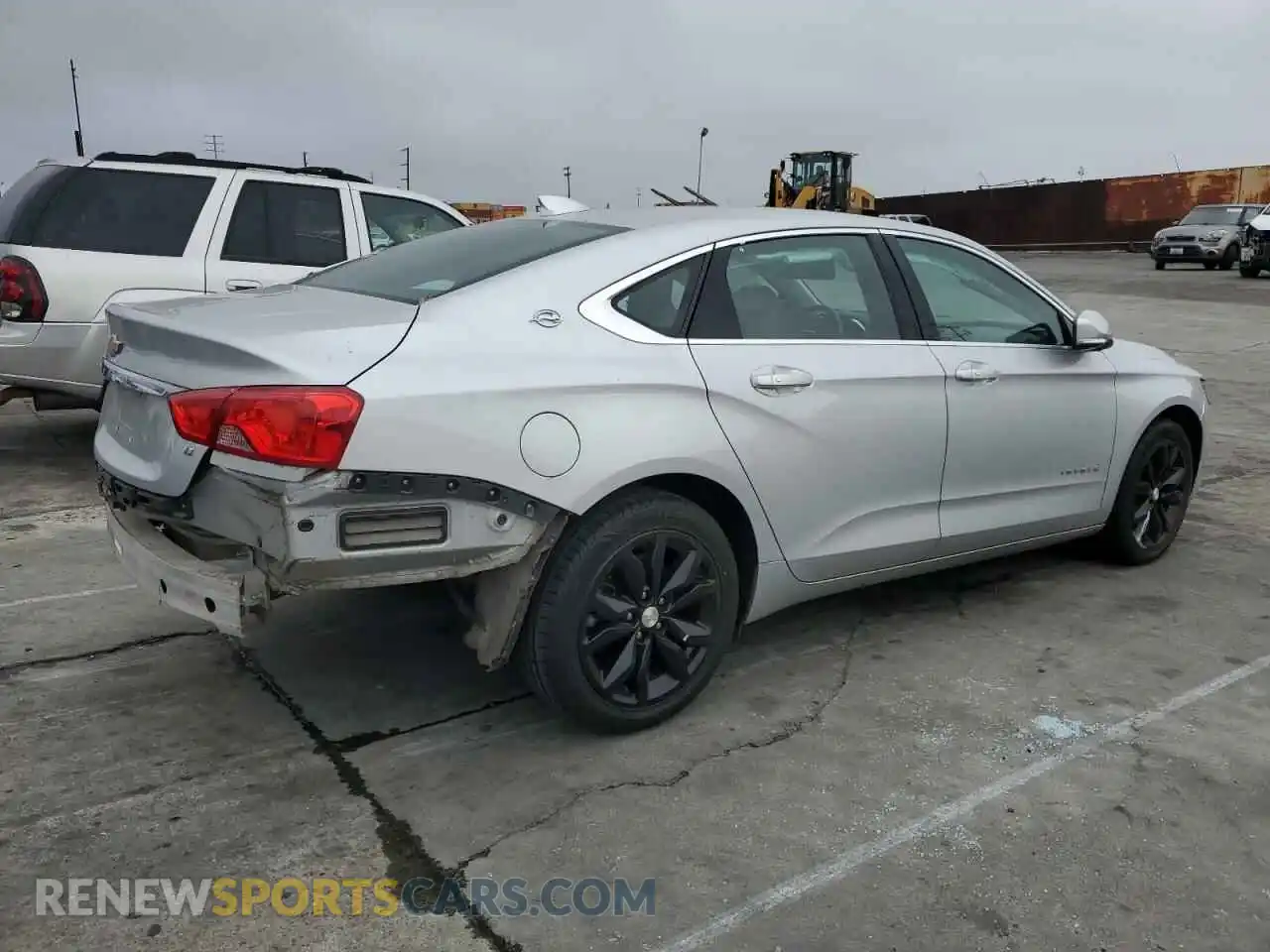 3 Photograph of a damaged car 2G11Z5SA9K9124072 CHEVROLET IMPALA 2019