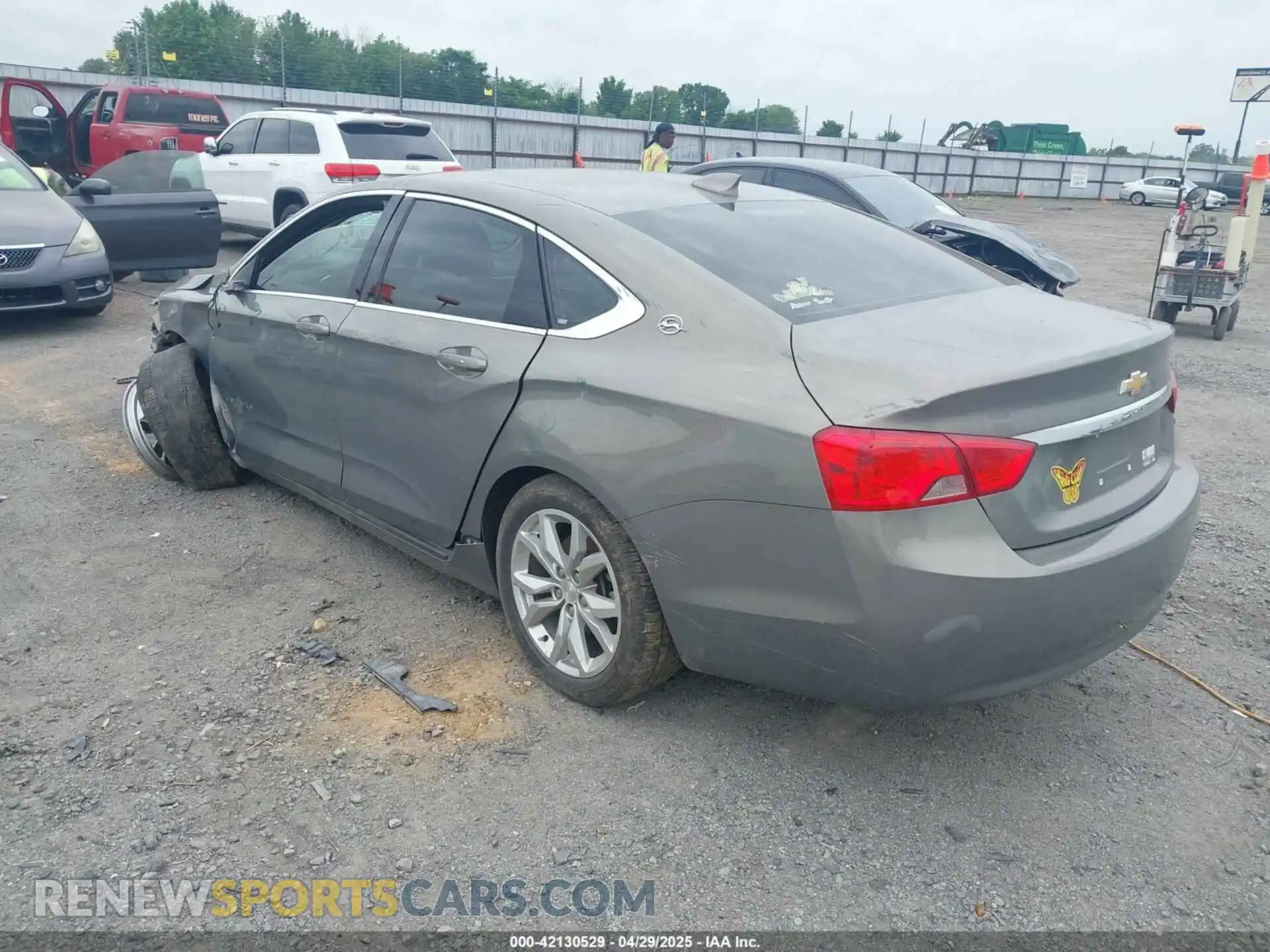 3 Photograph of a damaged car 2G11Z5SA9K9144063 CHEVROLET IMPALA 2019