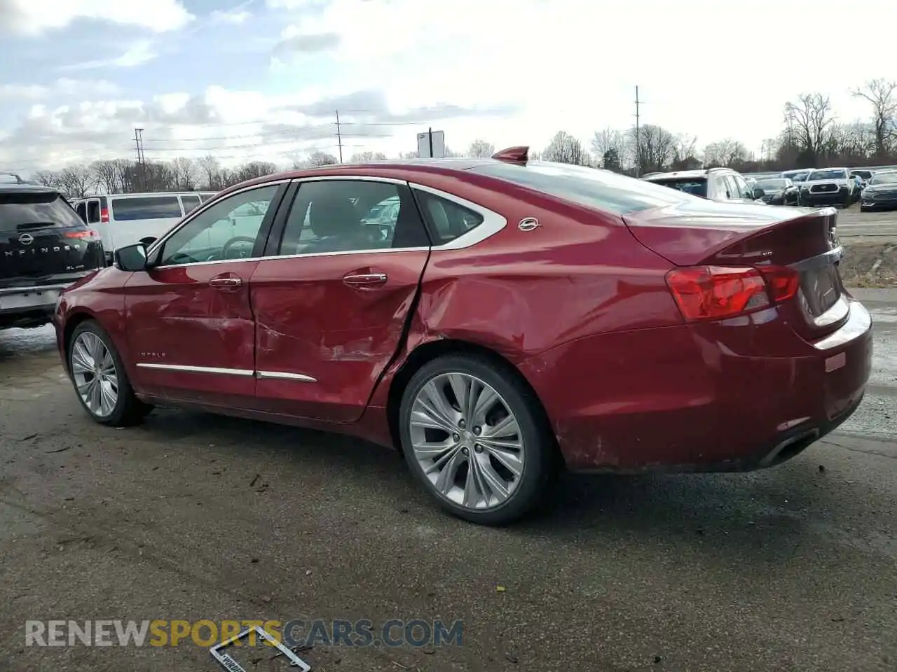 2 Photograph of a damaged car 1G1105S33LU104979 CHEVROLET IMPALA 2020