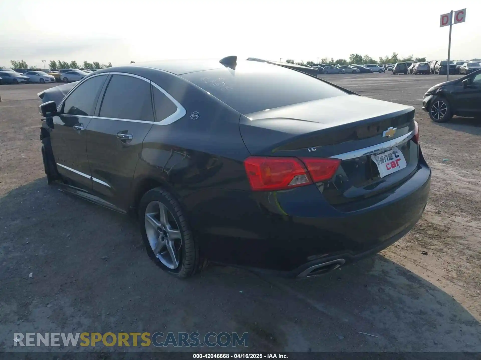 3 Photograph of a damaged car 1G1105S37LU107562 CHEVROLET IMPALA 2020