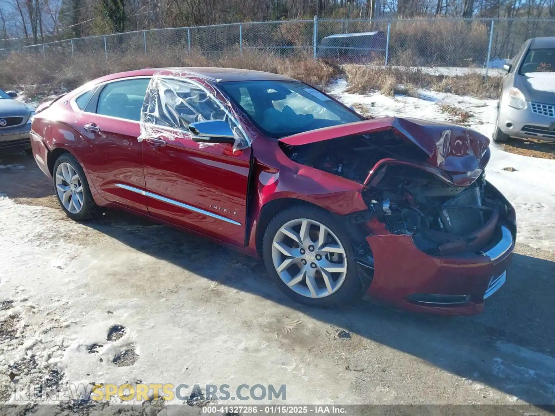 1 Photograph of a damaged car 1G1105S3XLU106342 CHEVROLET IMPALA 2020