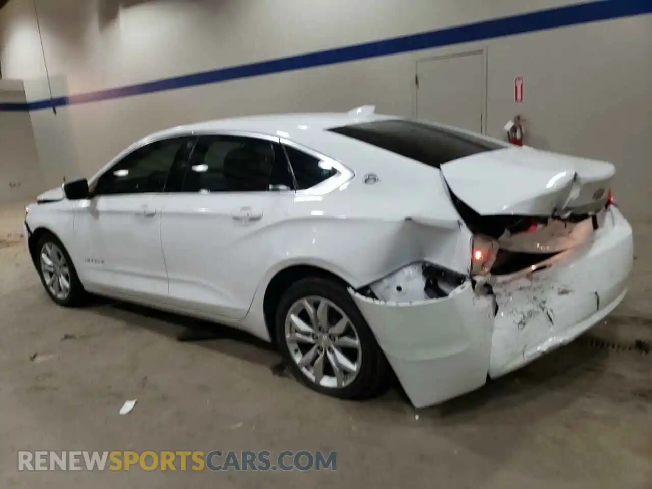 2 Photograph of a damaged car 1G11Z5S31LU112536 CHEVROLET IMPALA 2020