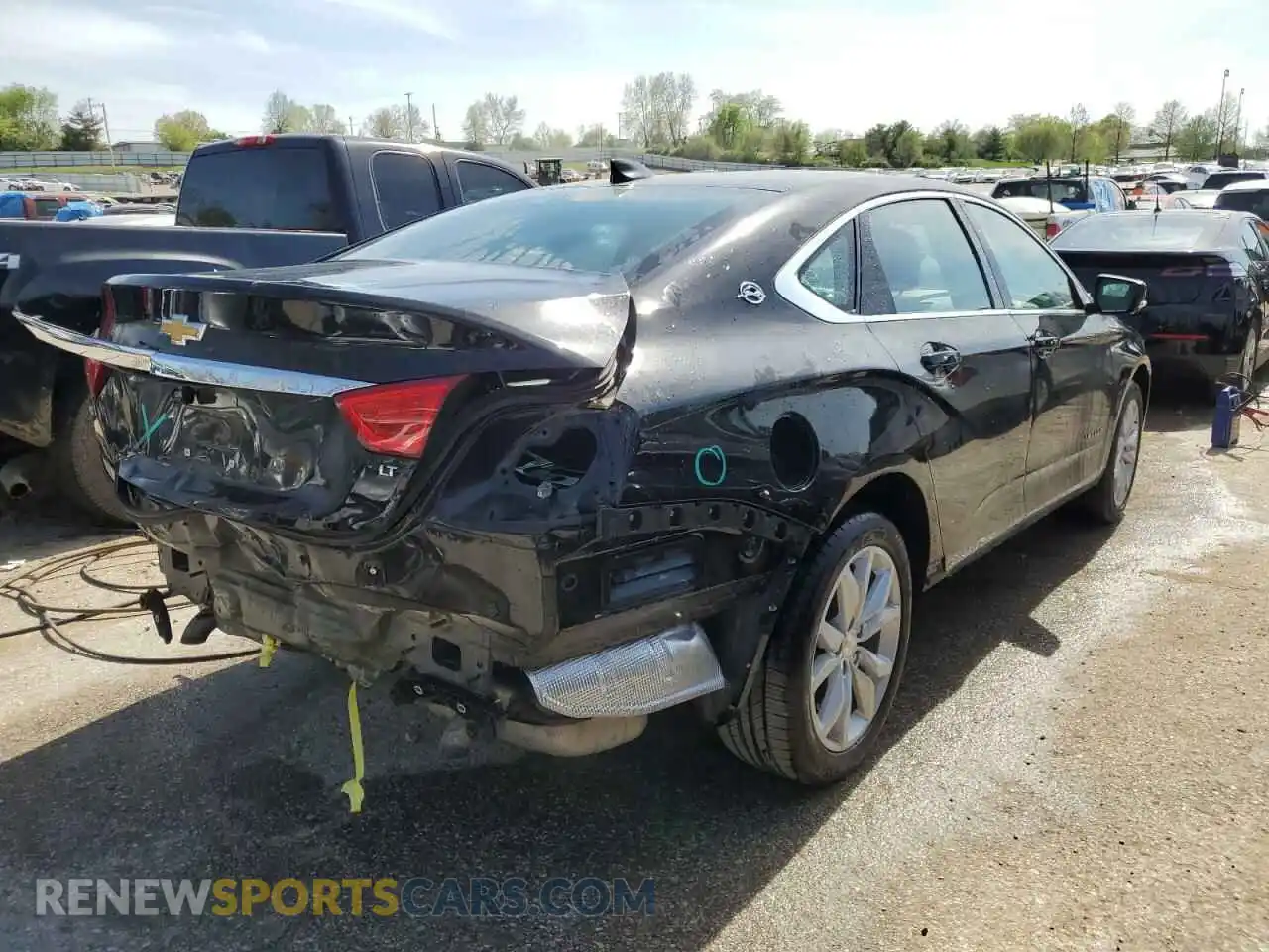 3 Photograph of a damaged car 1G11Z5S34LU112143 CHEVROLET IMPALA 2020