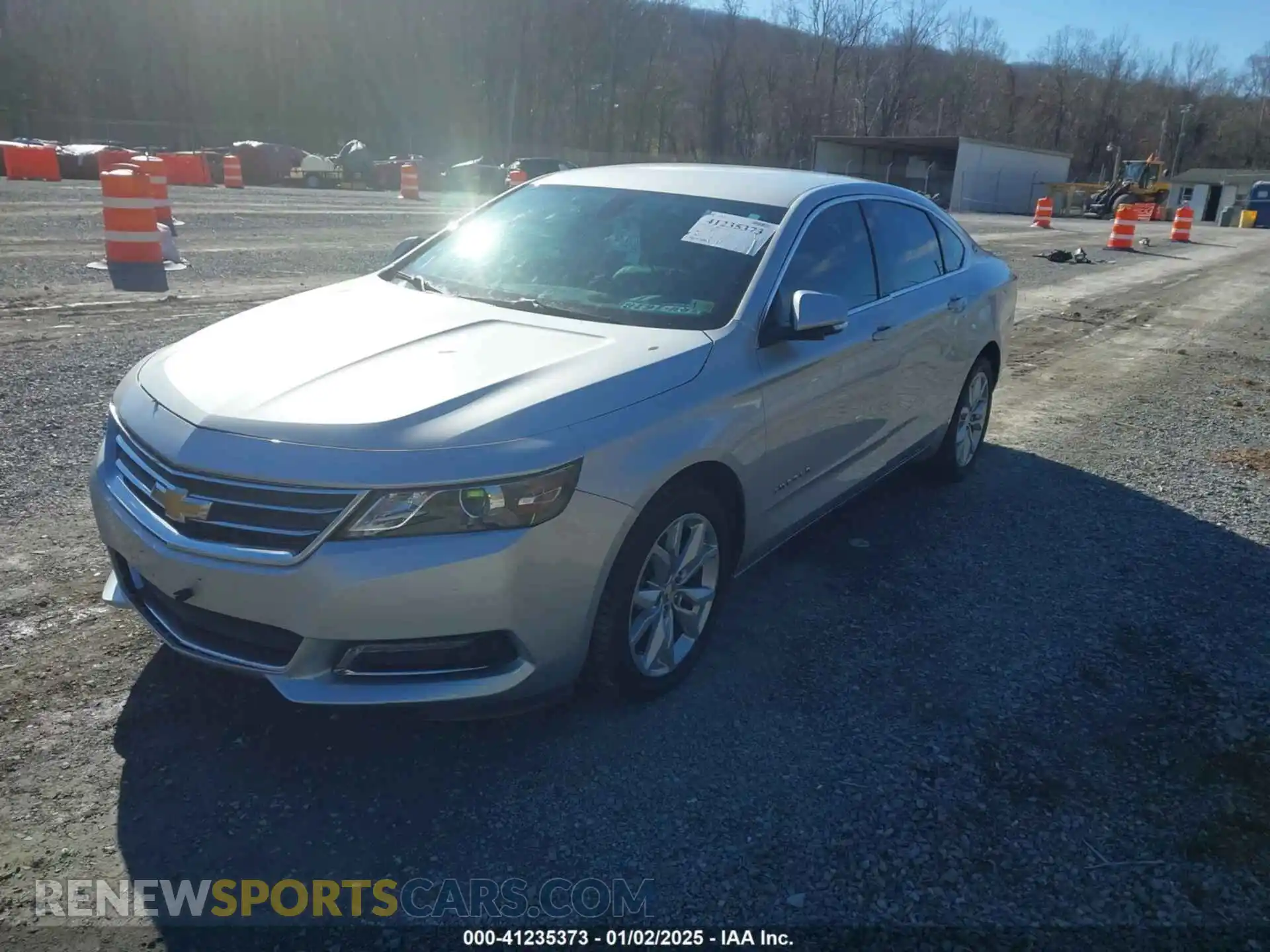 2 fotografías del automóvil dañado 1G11Z5S36LU102732 CHEVROLET IMPALA 2020