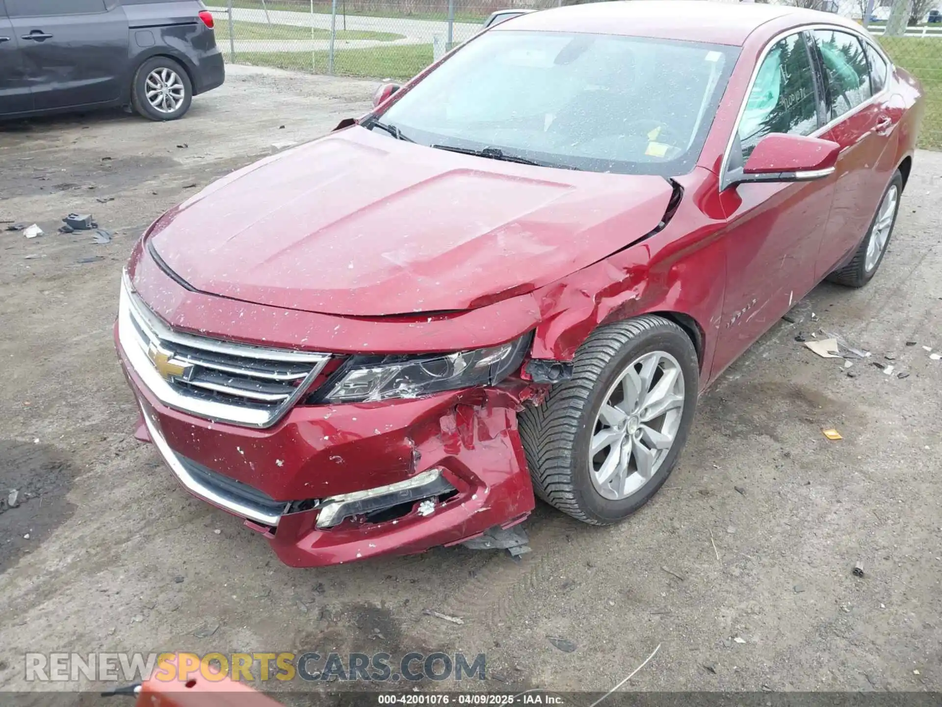 2 Photograph of a damaged car 1G11Z5S37LU102576 CHEVROLET IMPALA 2020