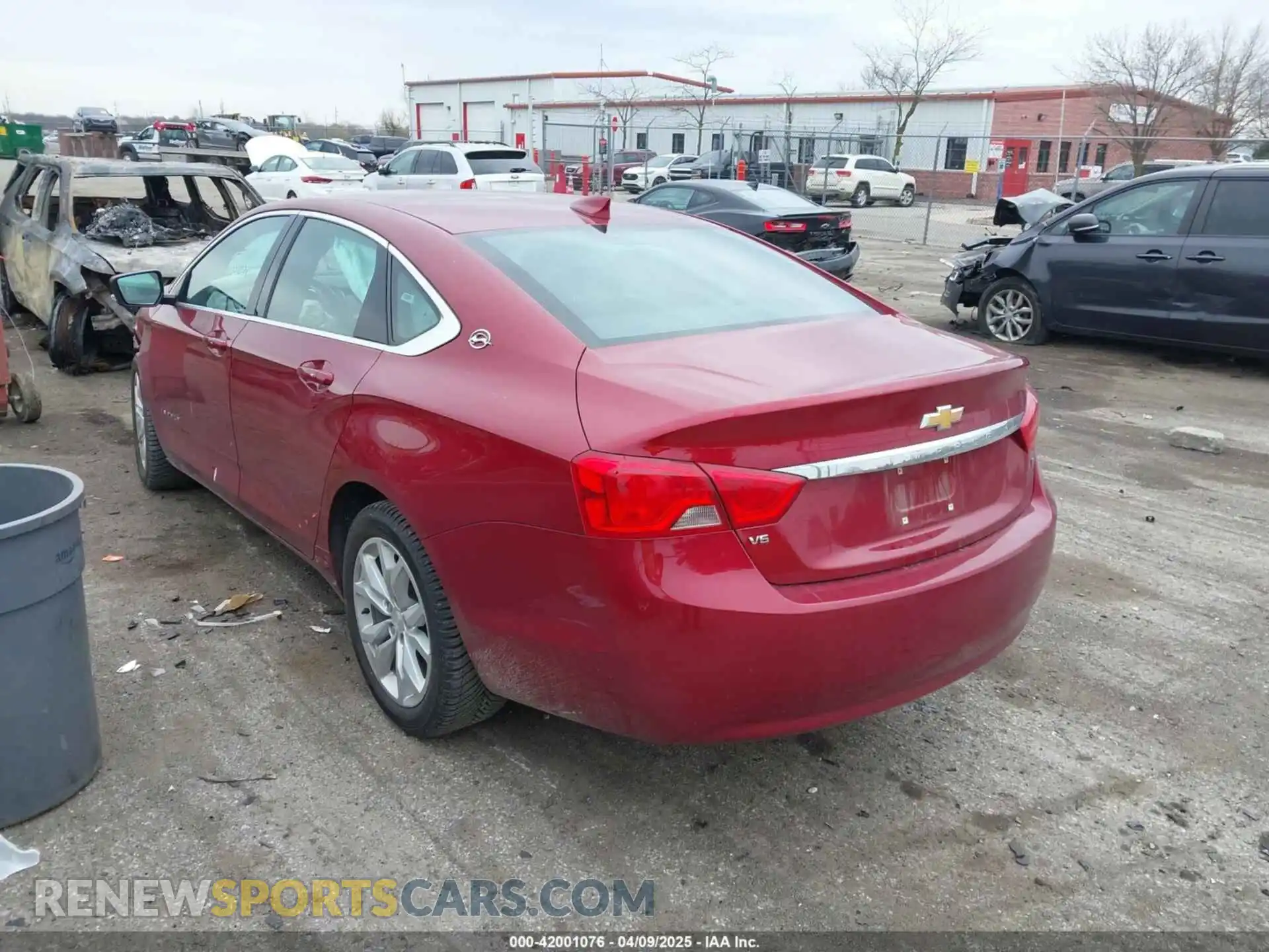 3 Photograph of a damaged car 1G11Z5S37LU102576 CHEVROLET IMPALA 2020