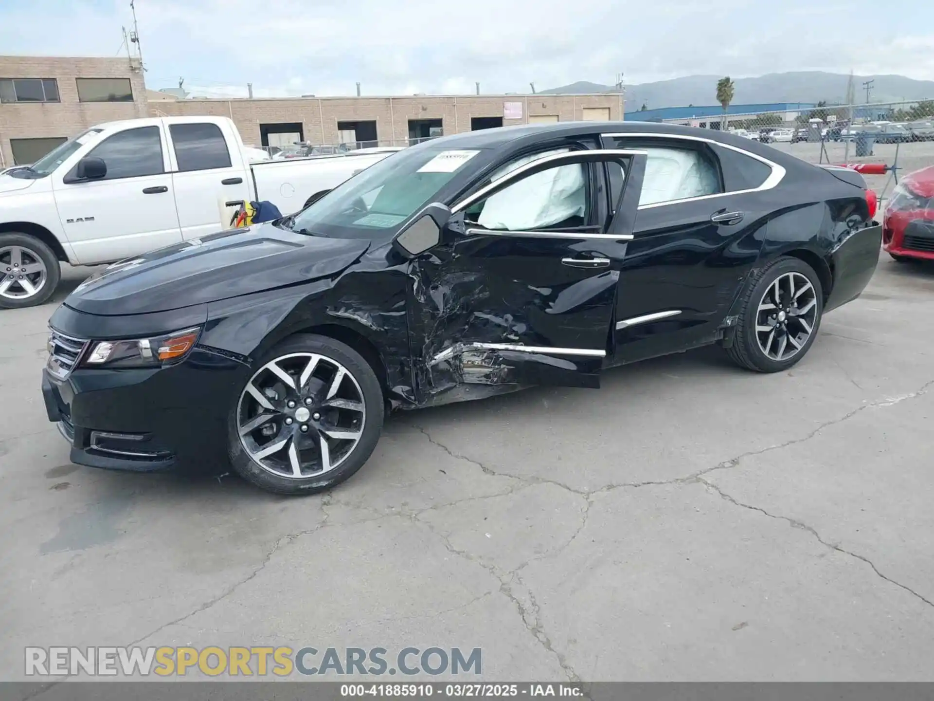 2 Photograph of a damaged car 2G1105S39L9100187 CHEVROLET IMPALA 2020