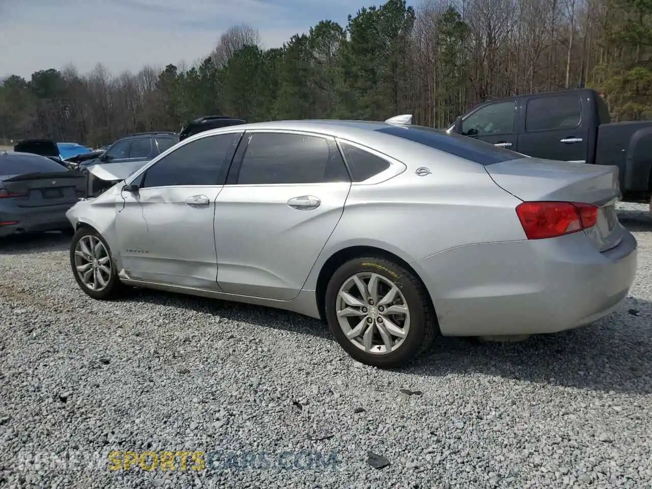 2 Photograph of a damaged car 2G11Z5S34L9101883 CHEVROLET IMPALA 2020