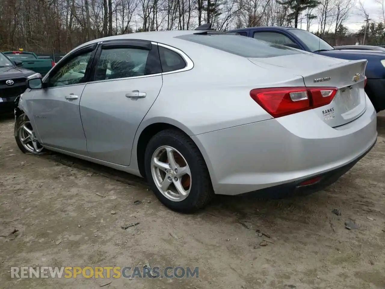 3 Фотография поврежденного автомобиля 1G1ZB5ST9GF335585 CHEVROLET MALIBU 2016