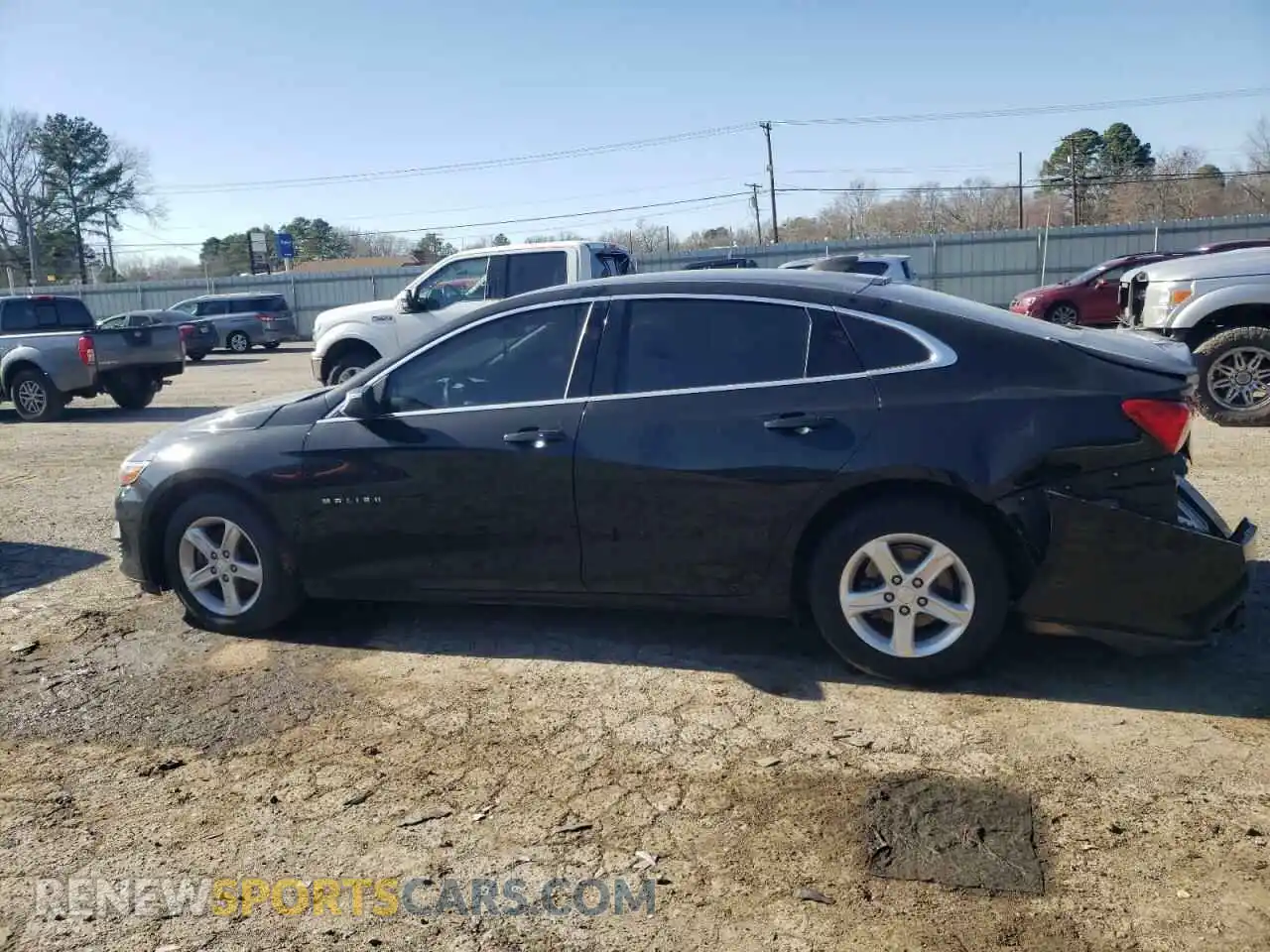 2 Photograph of a damaged car 1G1ZB5ST1KF207110 CHEVROLET MALIBU 2019