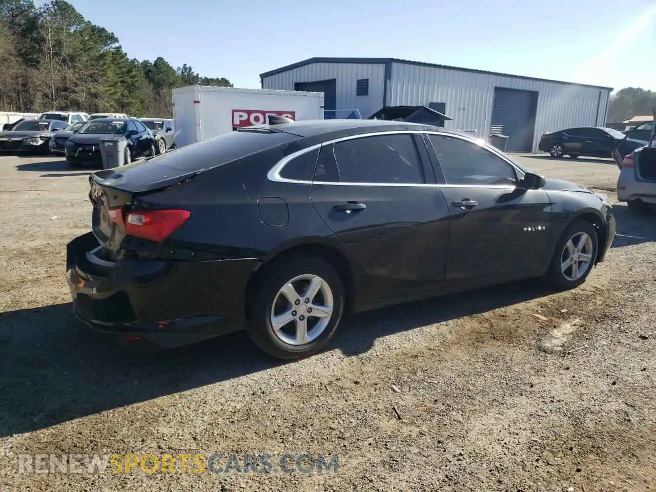 3 Photograph of a damaged car 1G1ZB5ST1KF207110 CHEVROLET MALIBU 2019