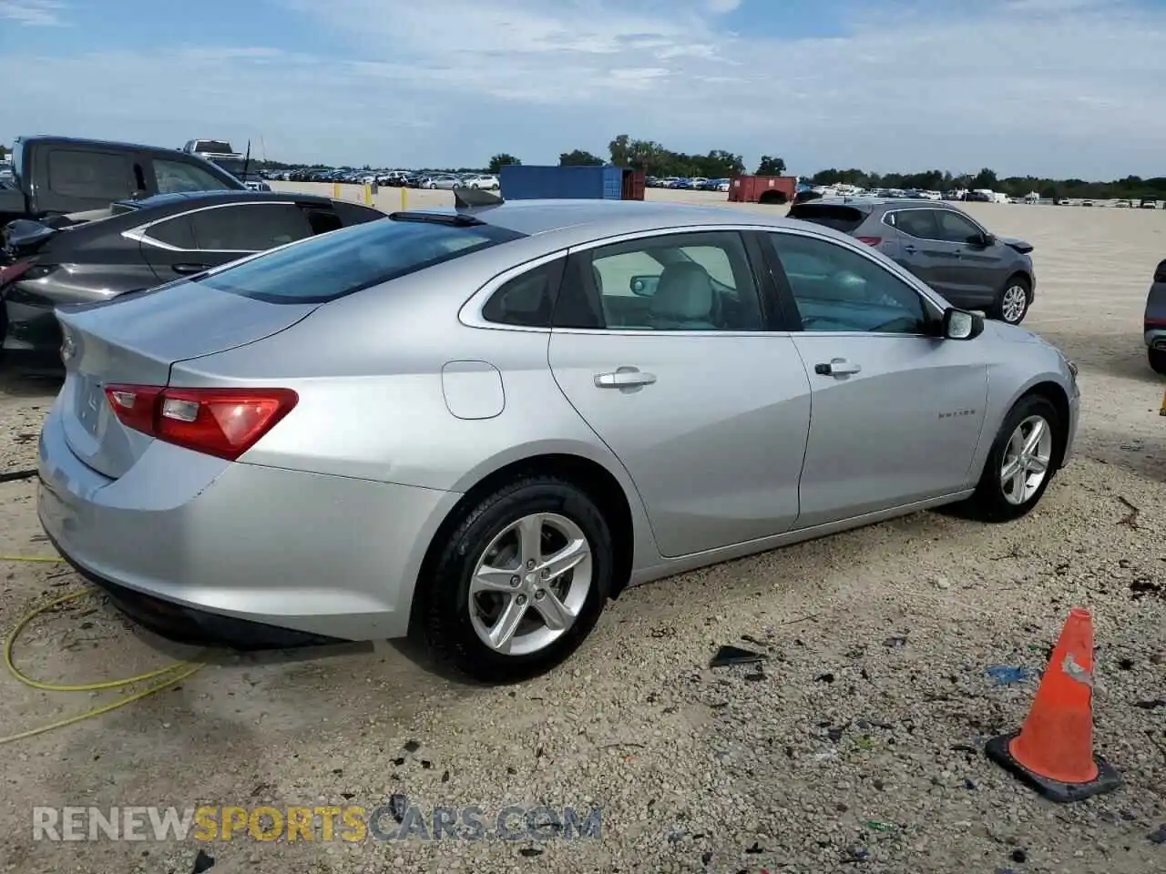 3 Photograph of a damaged car 1G1ZB5ST2KF219489 CHEVROLET MALIBU 2019