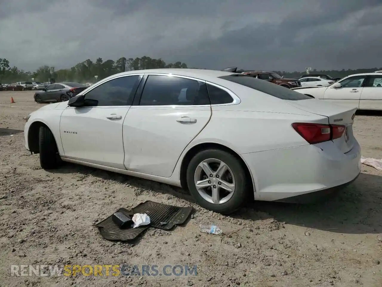 2 Photograph of a damaged car 1G1ZB5ST5KF215565 CHEVROLET MALIBU 2019