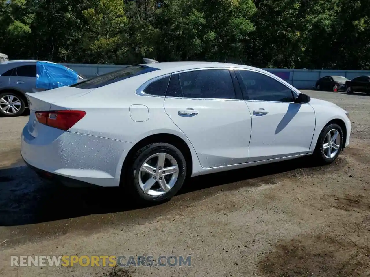 3 Photograph of a damaged car 1G1ZB5ST8KF206357 CHEVROLET MALIBU 2019