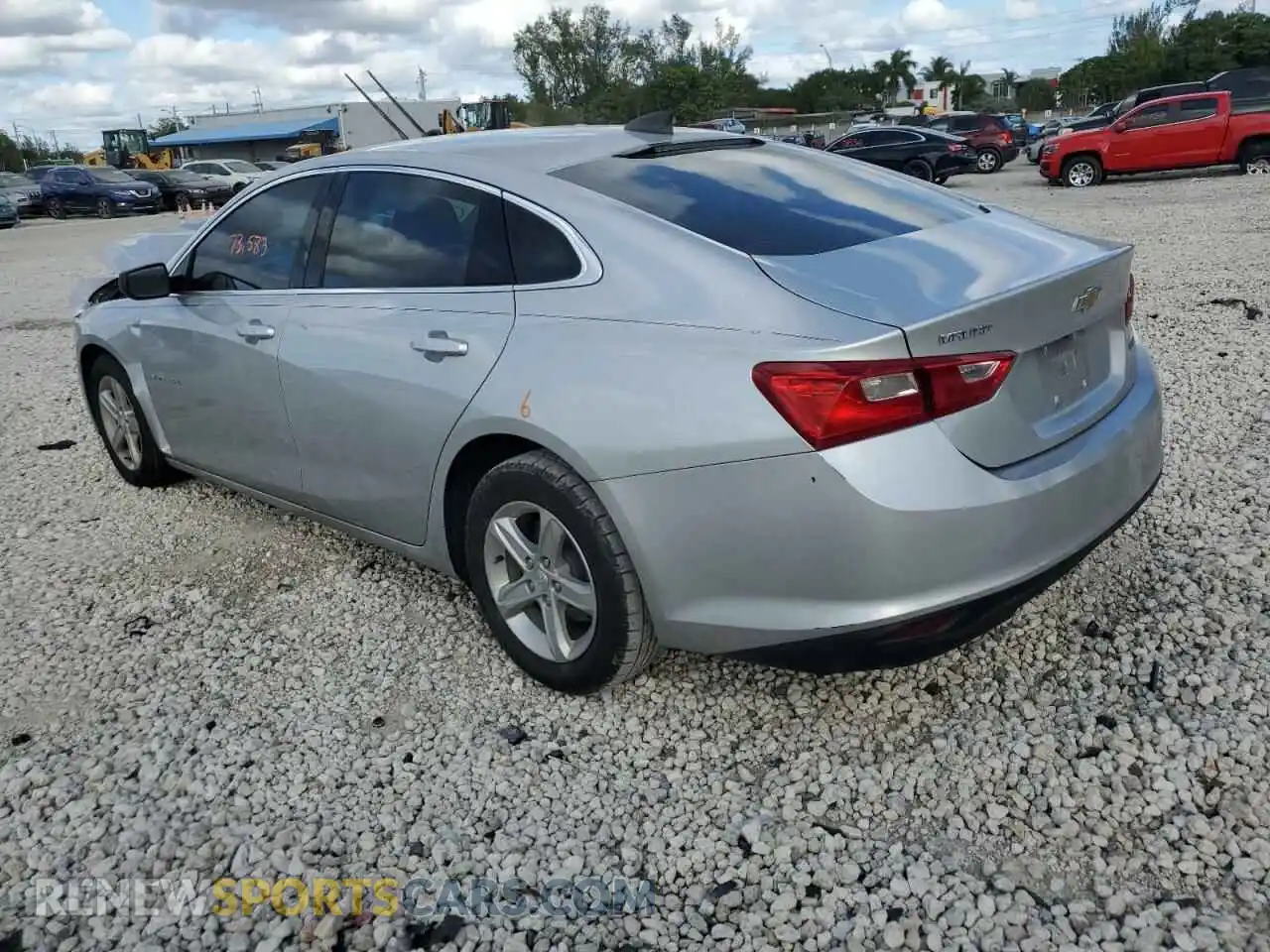 2 Фотография поврежденного автомобиля 1G1ZB5ST9KF116182 CHEVROLET MALIBU 2019
