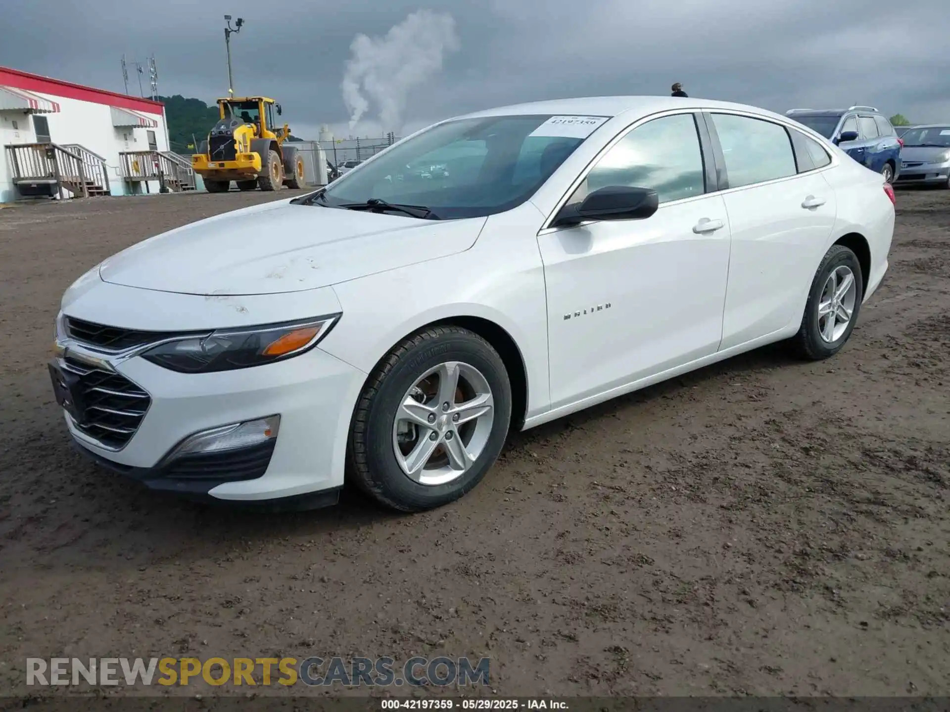 2 Photograph of a damaged car 1G1ZC5ST3KF114425 CHEVROLET MALIBU 2019