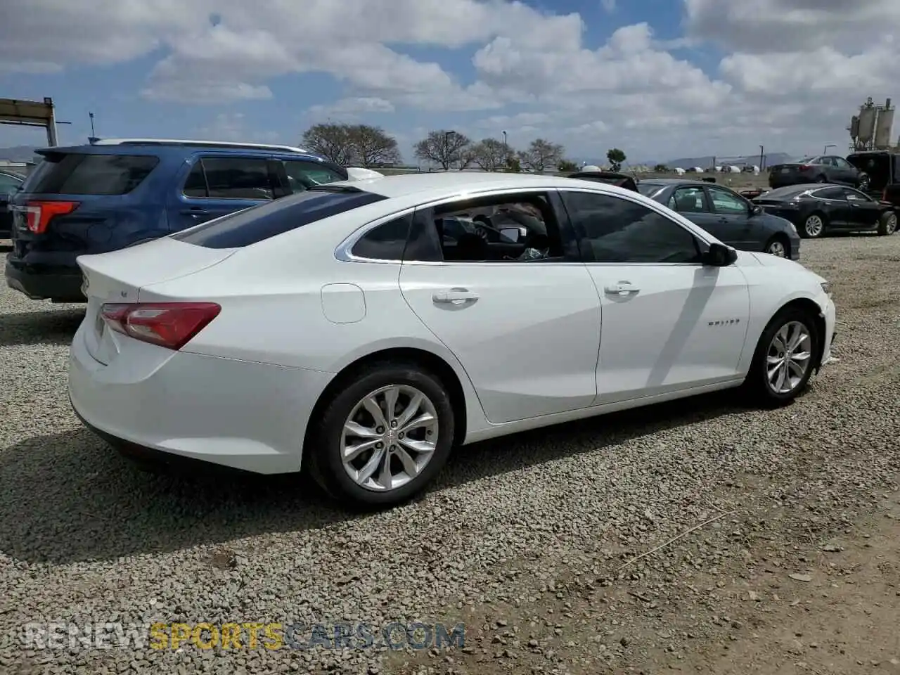 3 Photograph of a damaged car 1G1ZD5ST2KF106989 CHEVROLET MALIBU 2019