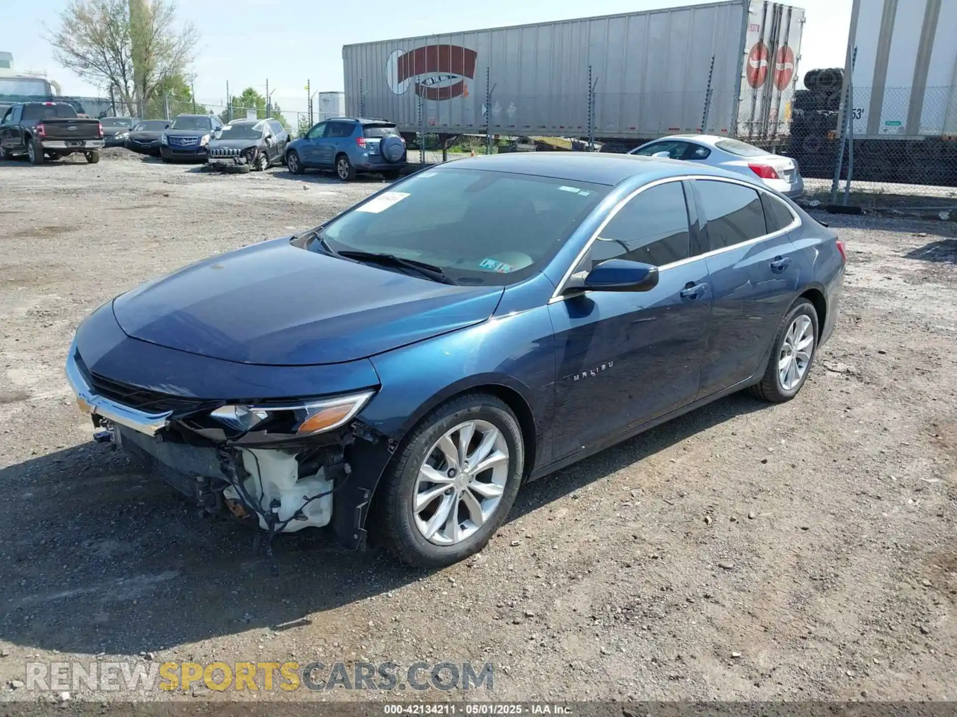 2 Фотография поврежденного автомобиля 1G1ZD5ST2KF228008 CHEVROLET MALIBU 2019