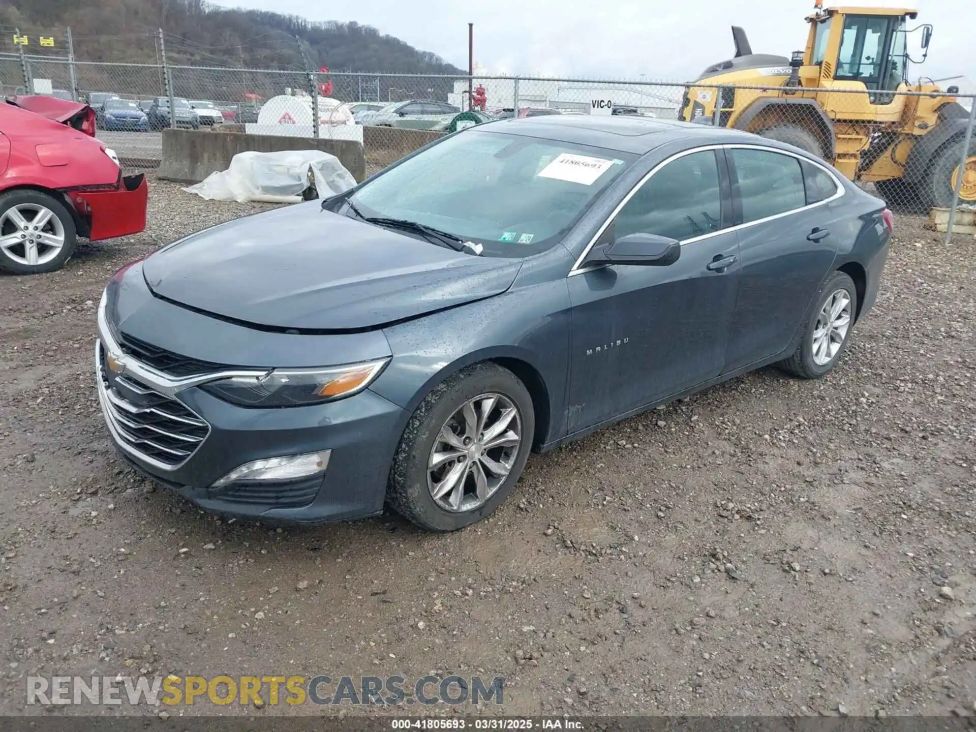 2 Photograph of a damaged car 1G1ZD5ST4KF143378 CHEVROLET MALIBU 2019