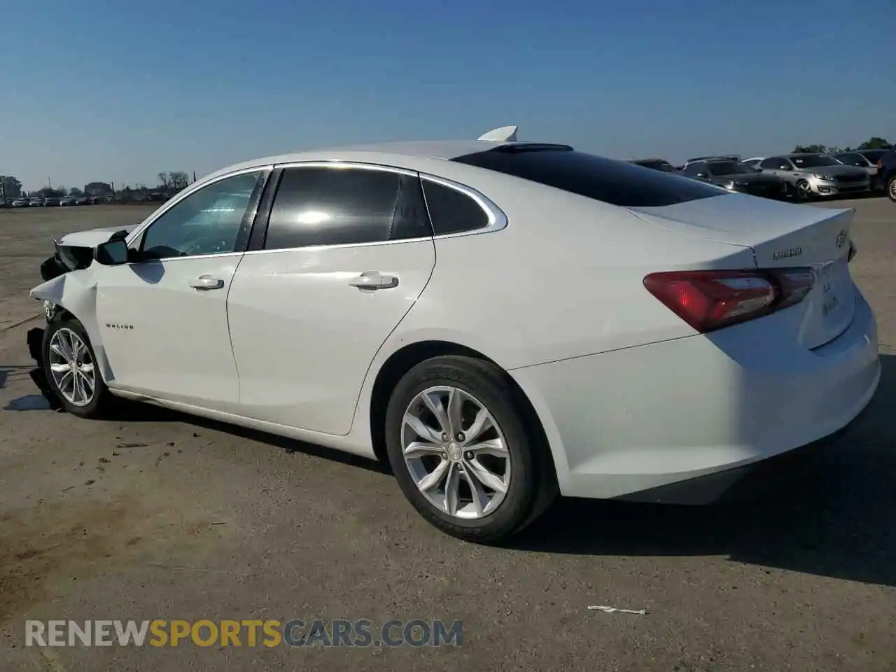 2 Photograph of a damaged car 1G1ZD5ST7KF184765 CHEVROLET MALIBU 2019