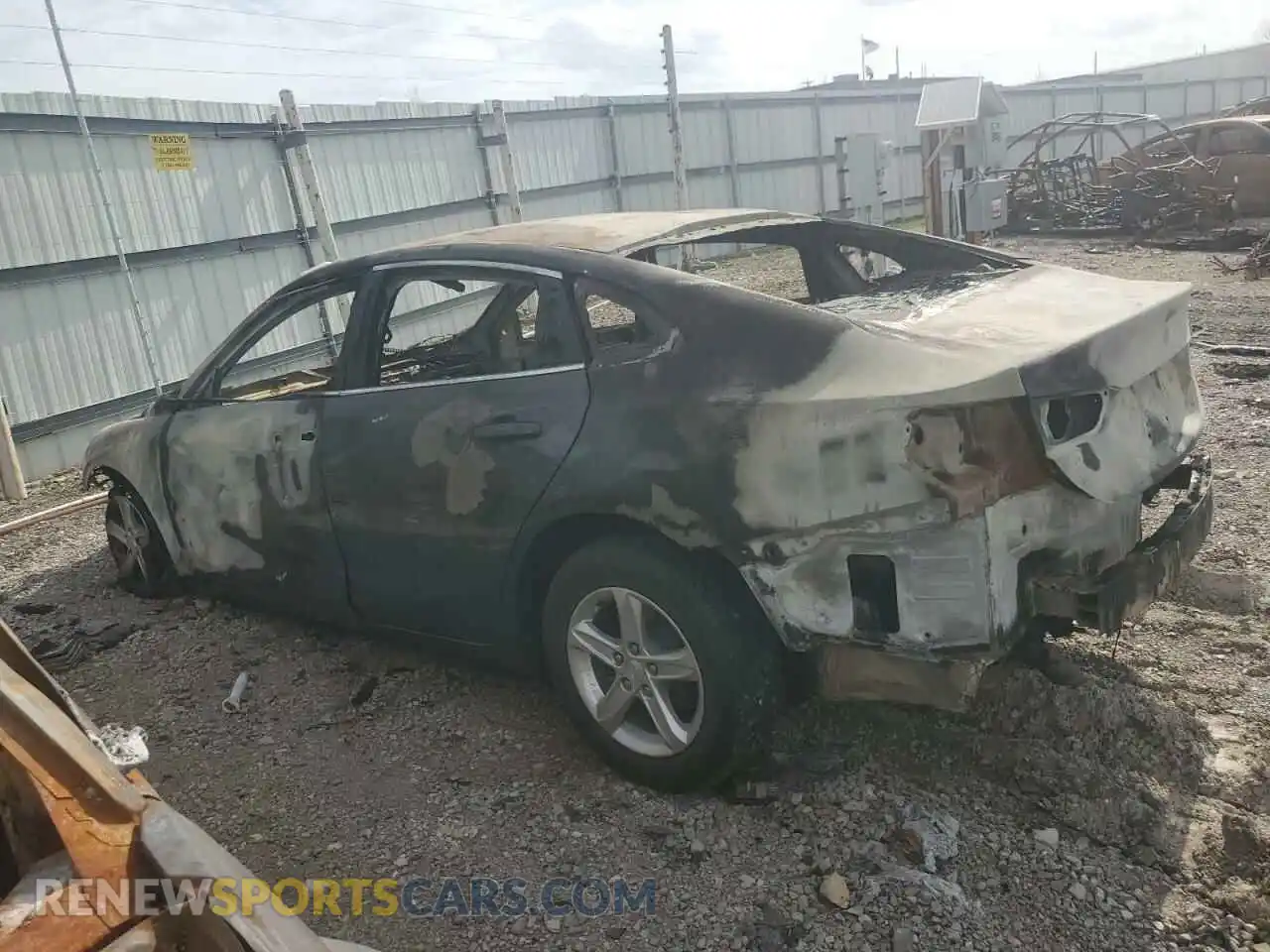 2 Photograph of a damaged car 1G1ZB5ST1LF149632 CHEVROLET MALIBU 2020