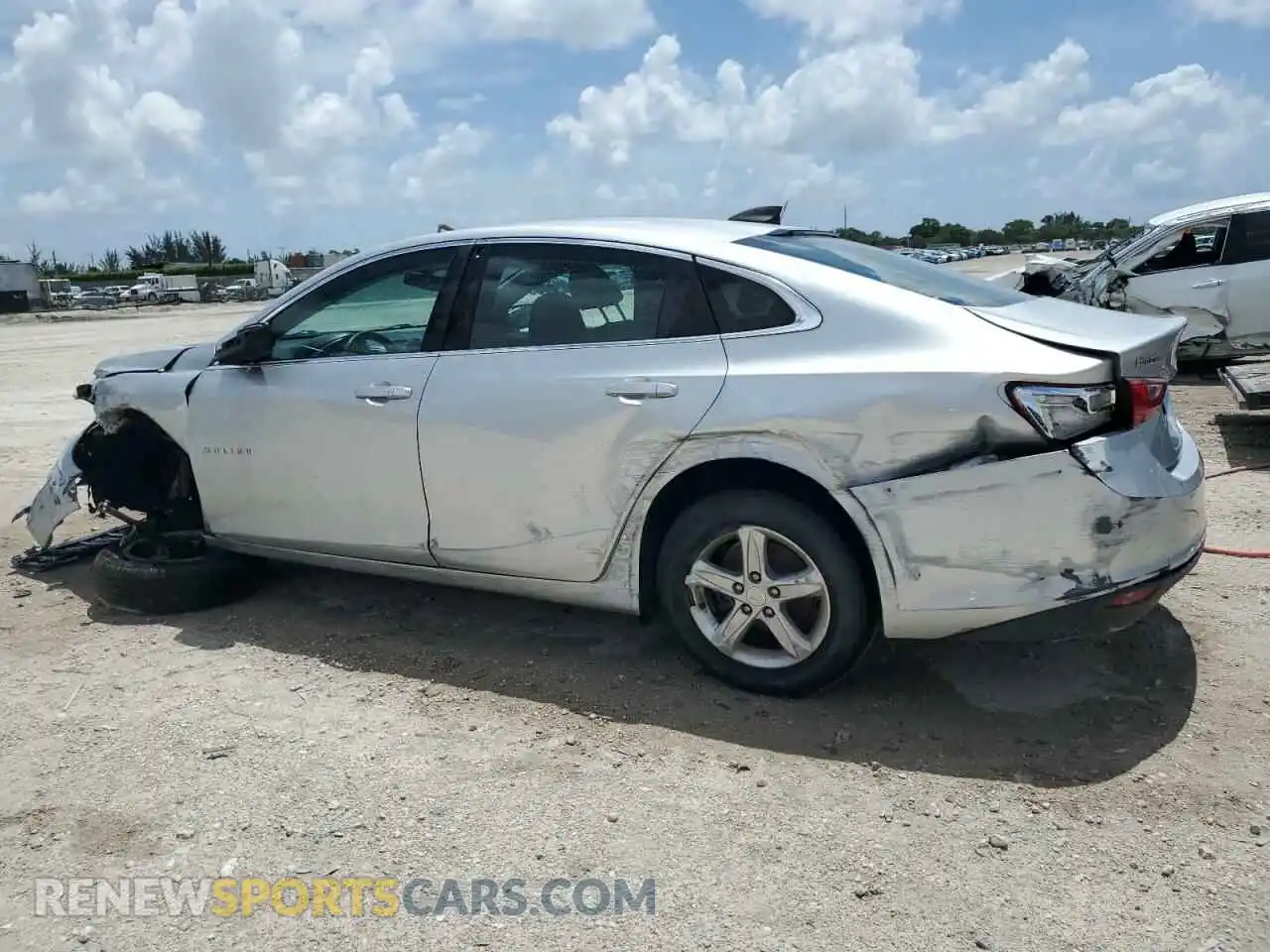2 fotografías del automóvil dañado 1G1ZB5ST4LF114955 CHEVROLET MALIBU 2020